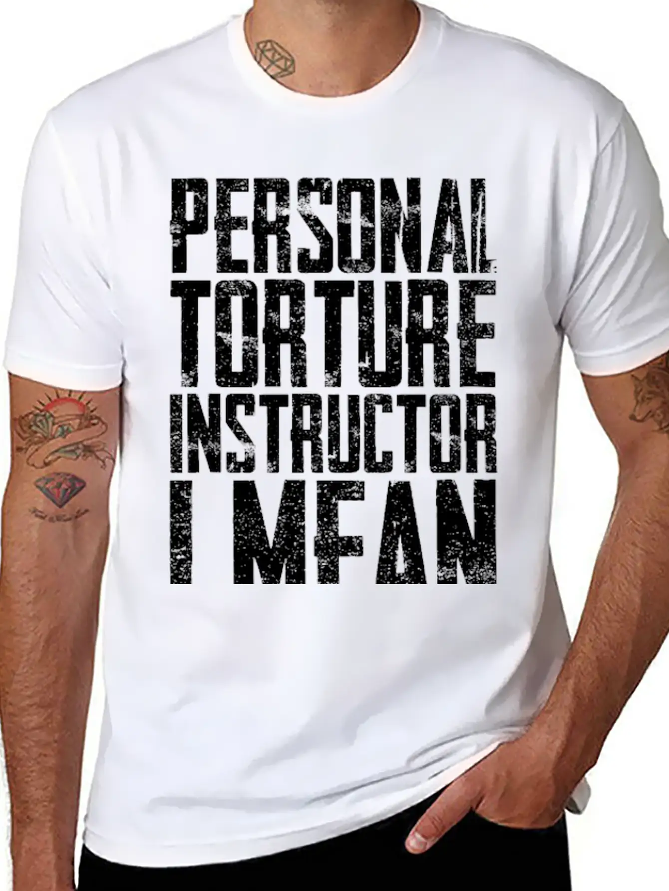 Personal Torture Instructor, Physical Therapist Unisex Casual T-Shirt – Clean Design For Daily Comfort