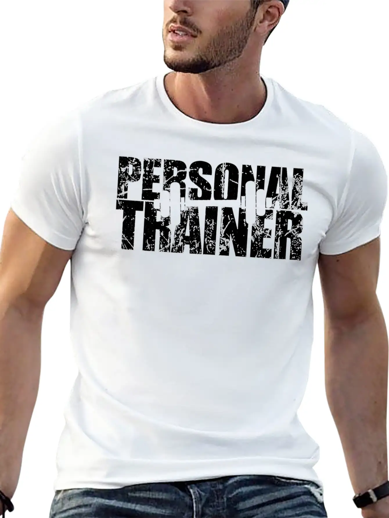 PERSONAL TRAINER Fitness Coach Team Trainer Gym Lightweight Cotton T-Shirt – Daily Comfort Graphic Shirt