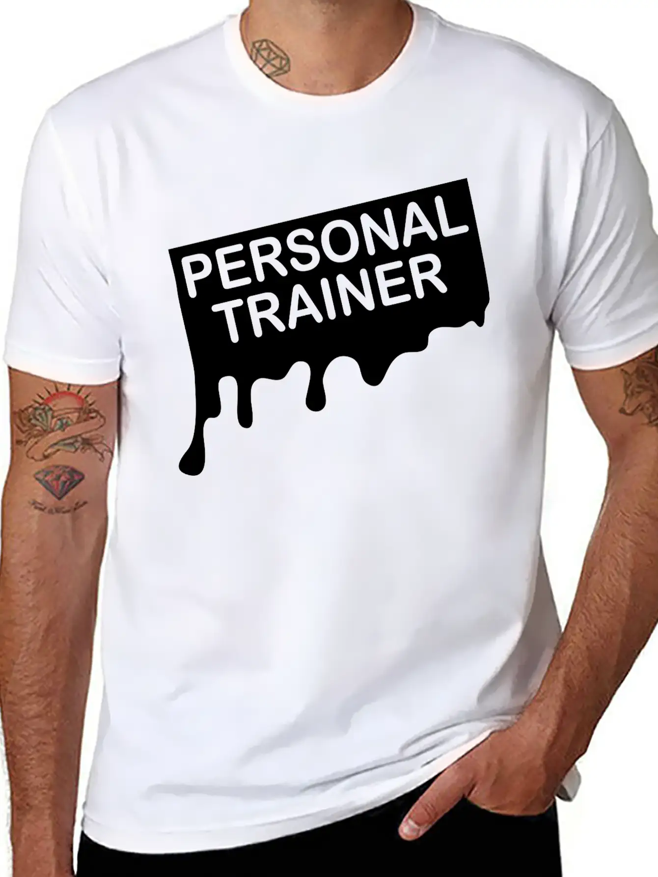 Personal_trainer_graffiti G1 Basic Graphic T-Shirt – Daily Comfort In Soft Cotton