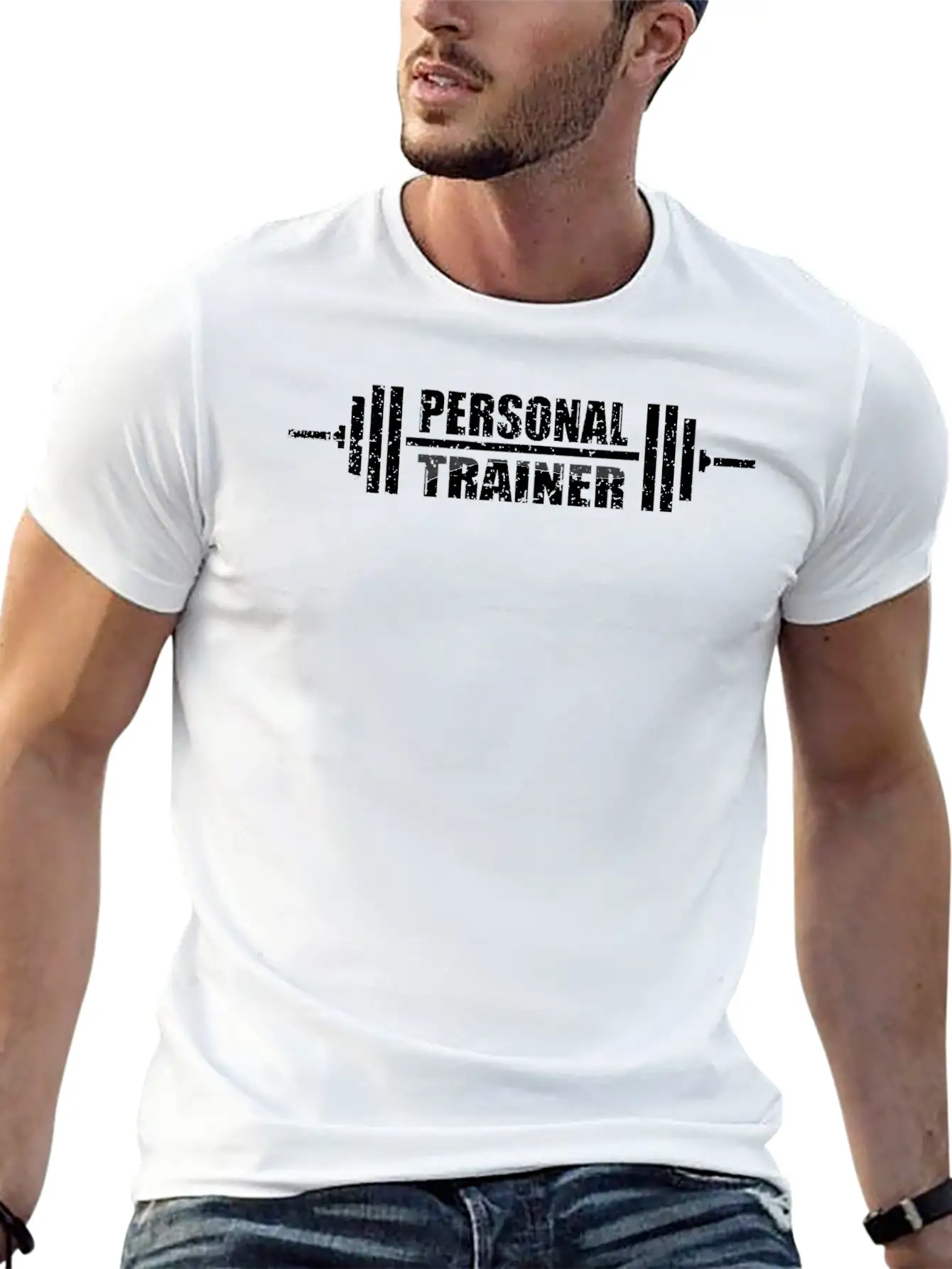 Personal Trainer Sports Gym Gift Fitness Trainer T Relaxed Everyday Tee – Lightweight And Durable Cotton