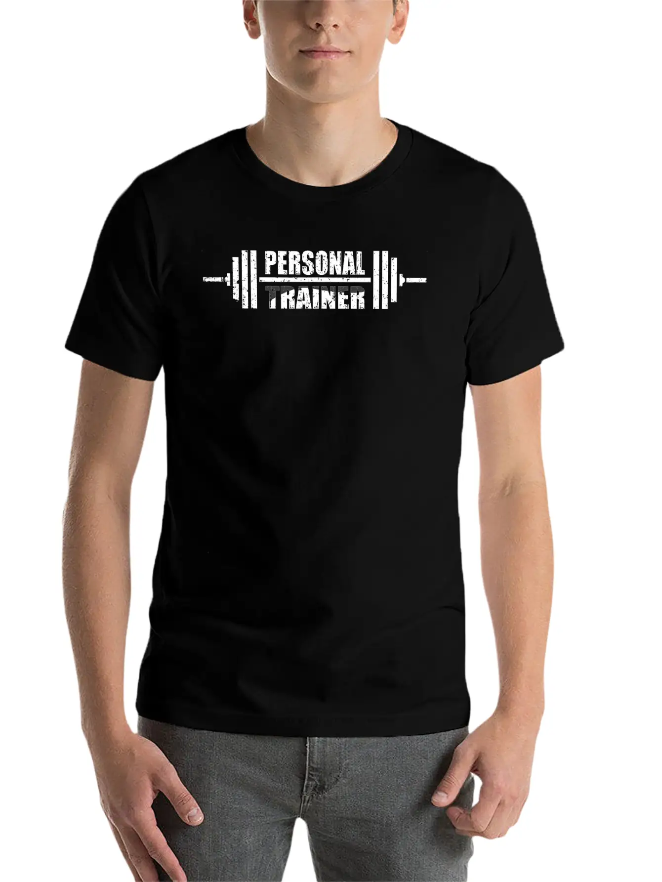 Personal Trainer Sports Gym Gift Fitness Trainer T Relaxed Everyday Tee – Lightweight And Durable Cotton