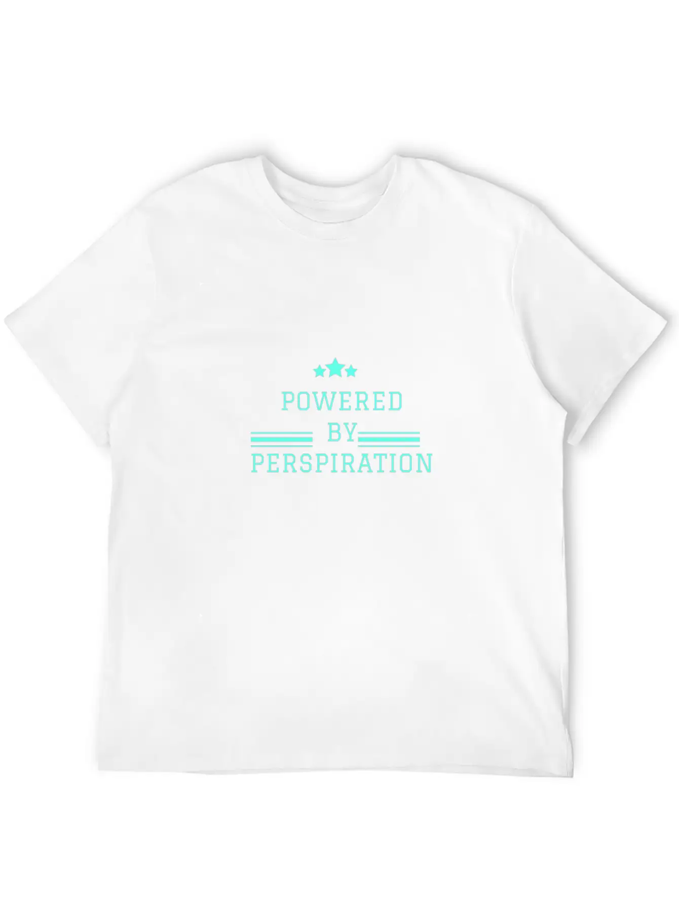 PERSPIRATION Lightweight Cotton T-Shirt – Daily Comfort Graphic Shirt
