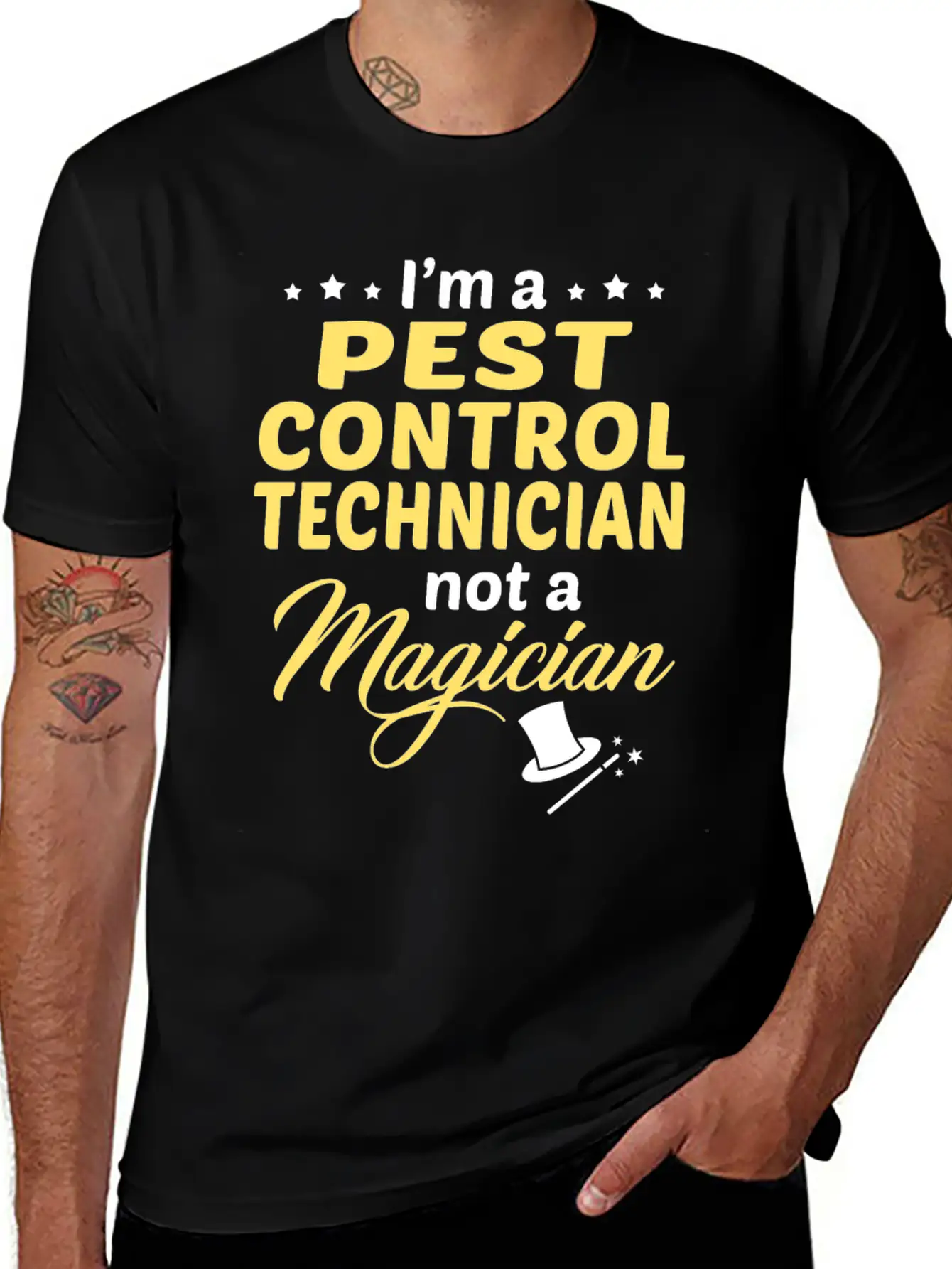 Pest Control Technician Classic Fit Graphic Tee For Daily Comfort – Unisex Cotton Shirt