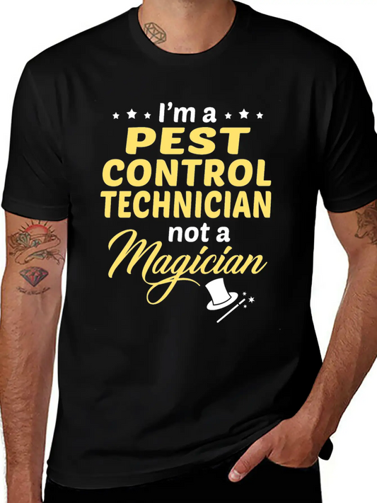 Pest Control Technician Classic Fit Graphic Tee For Daily Comfort – Unisex Cotton Shirt