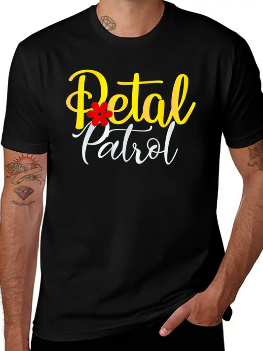 Petal Patrol | Flower Girl Relaxed Everyday Tee – Lightweight And Durable Cotton