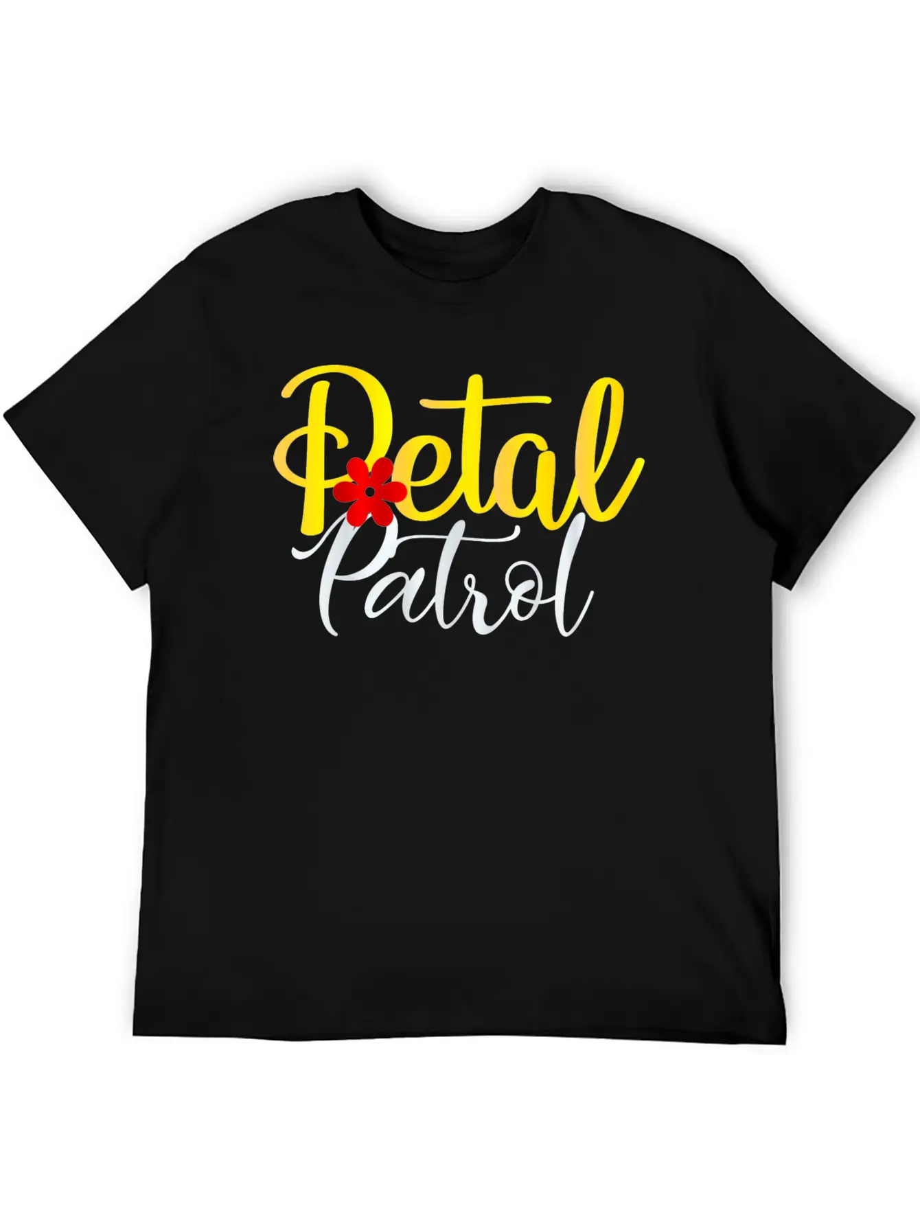 Petal Patrol | Flower Girl Relaxed Everyday Tee – Lightweight And Durable Cotton