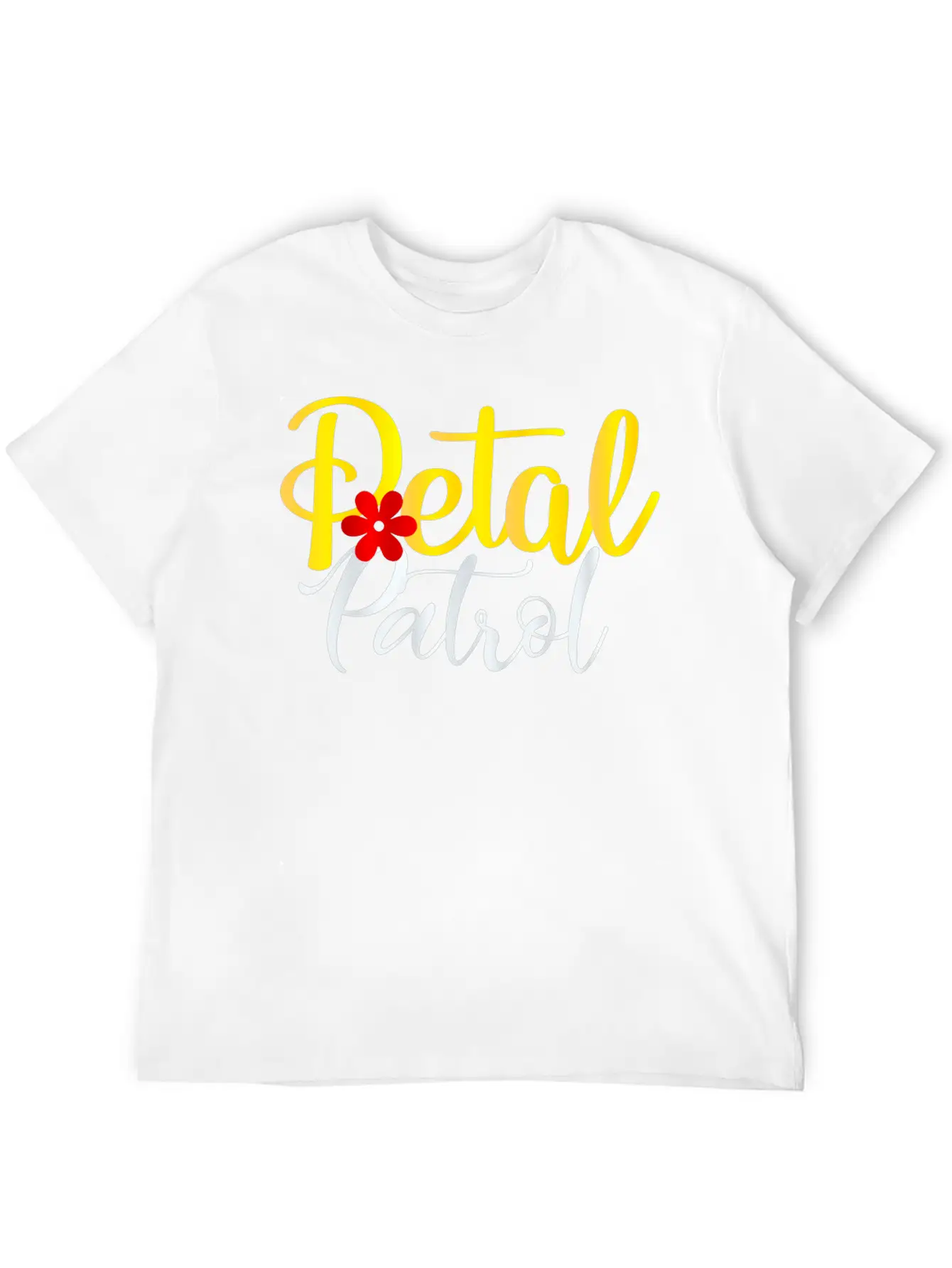 Petal Patrol | Flower Girl Relaxed Everyday Tee – Lightweight And Durable Cotton