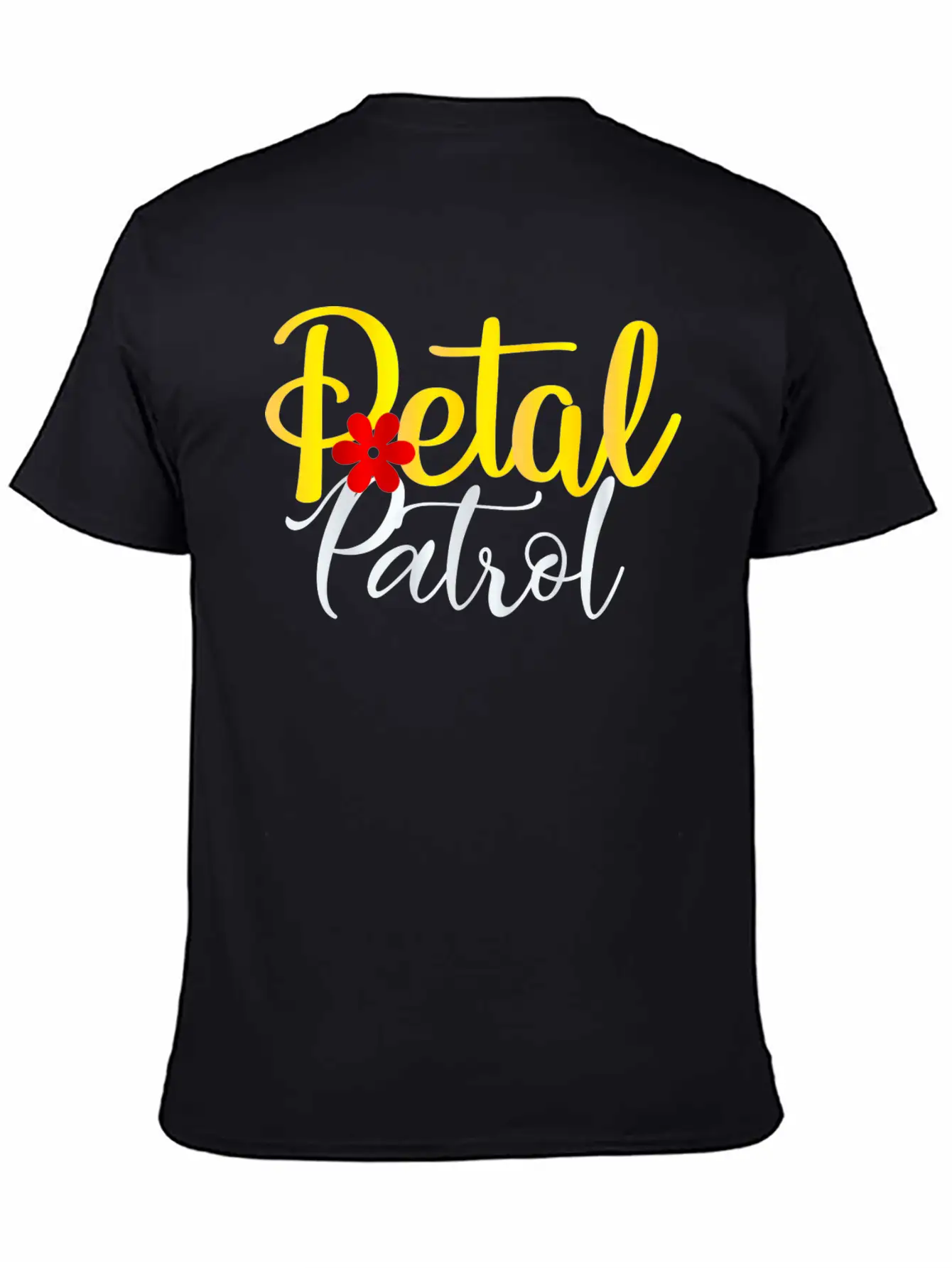 Petal Patrol | Flower Girl Relaxed Everyday Tee – Lightweight And Durable Cotton