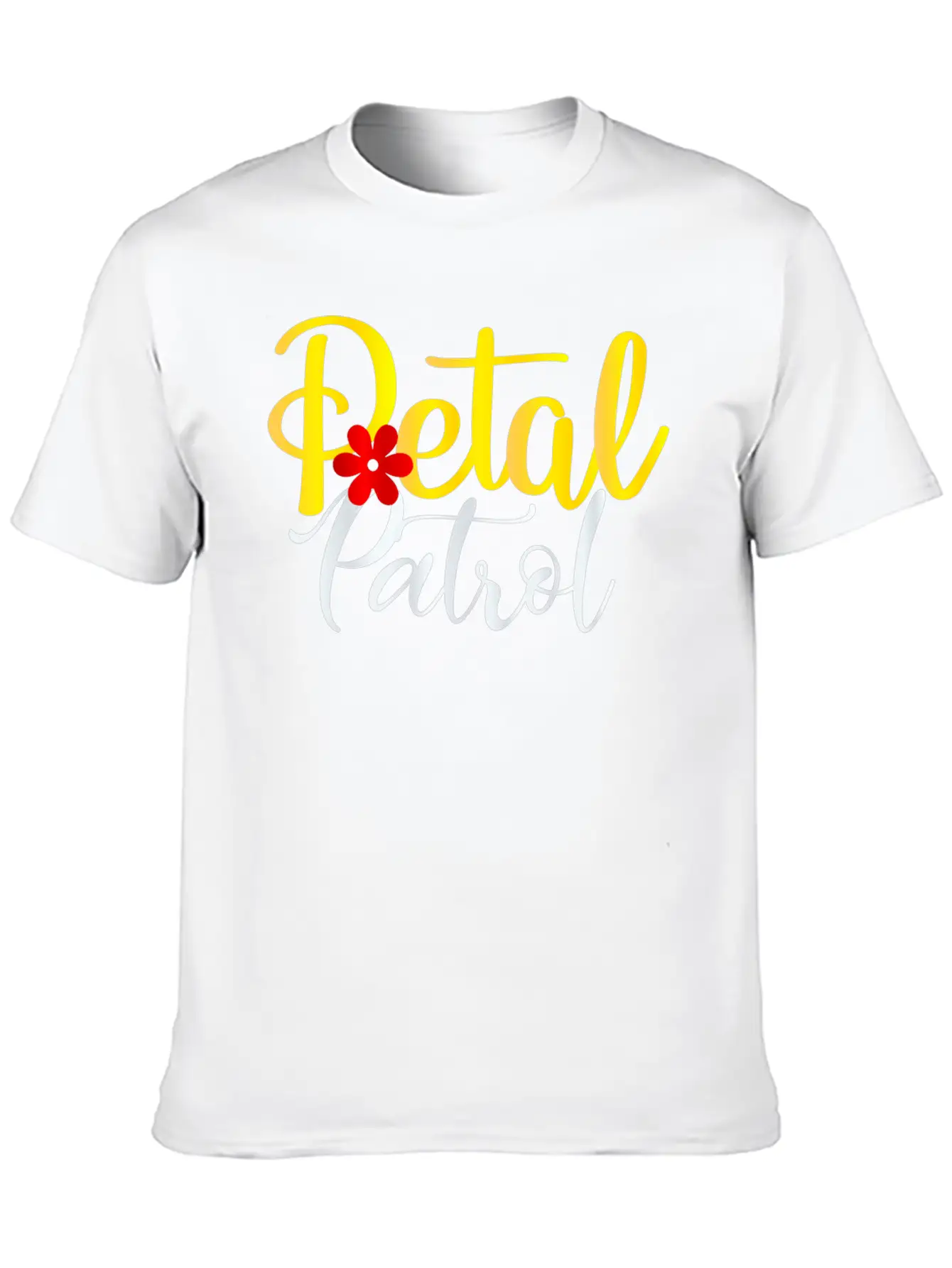 Petal Patrol | Flower Girl Relaxed Everyday Tee – Lightweight And Durable Cotton