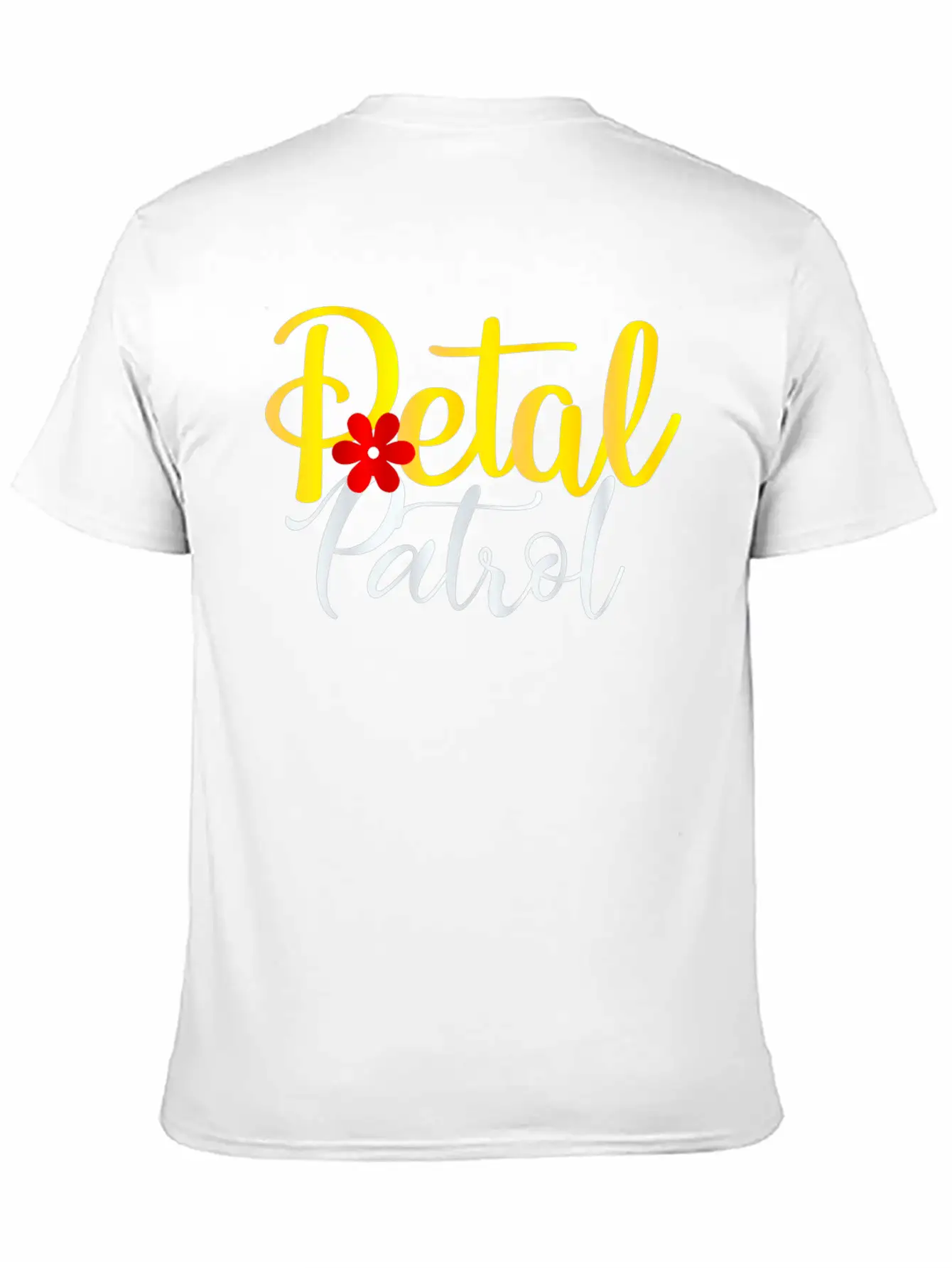 Petal Patrol | Flower Girl Relaxed Everyday Tee – Lightweight And Durable Cotton