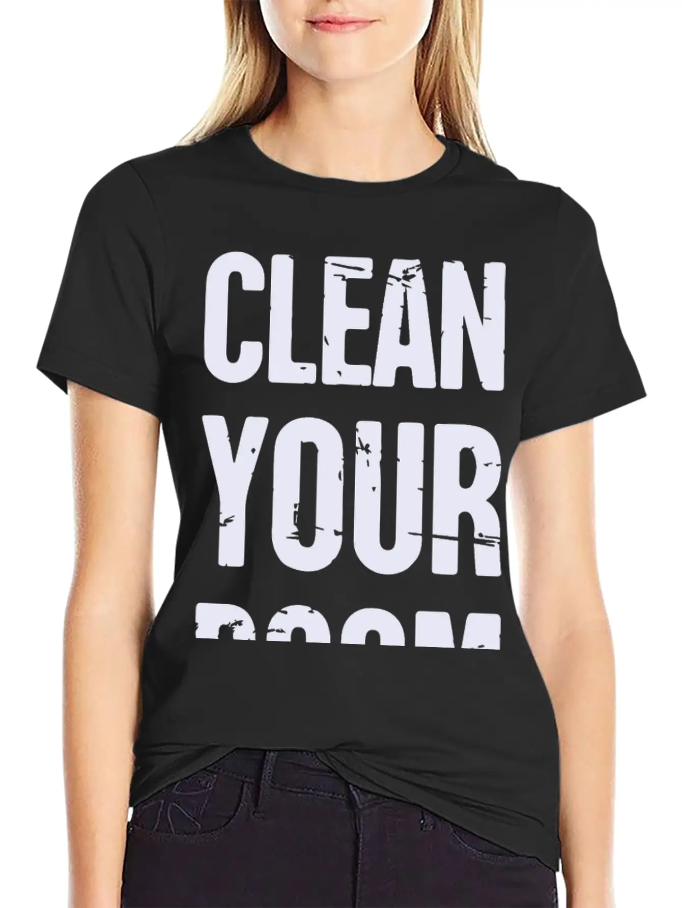 Peterson Clean Your Room Basic Graphic T-Shirt – Daily Comfort In Soft Cotton