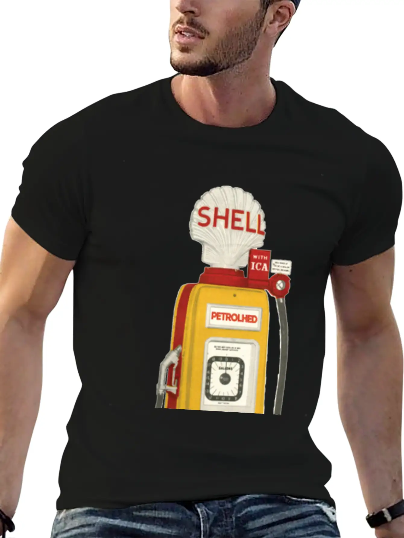 Petrolhed Pump Stylish Everyday T-Shirt – Unisex Basic Cotton Tee