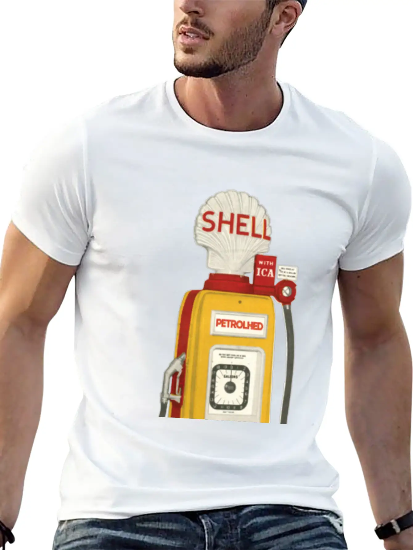 Petrolhed Pump Stylish Everyday T-Shirt – Unisex Basic Cotton Tee