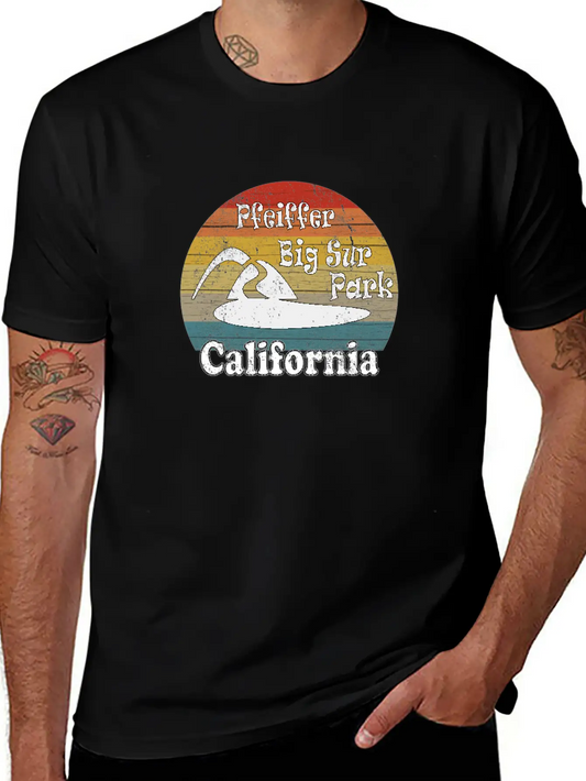 Pfeiffer Big Sur State Park California Soft Cotton Short Sleeve Tee – Unisex Wardrobe Staple