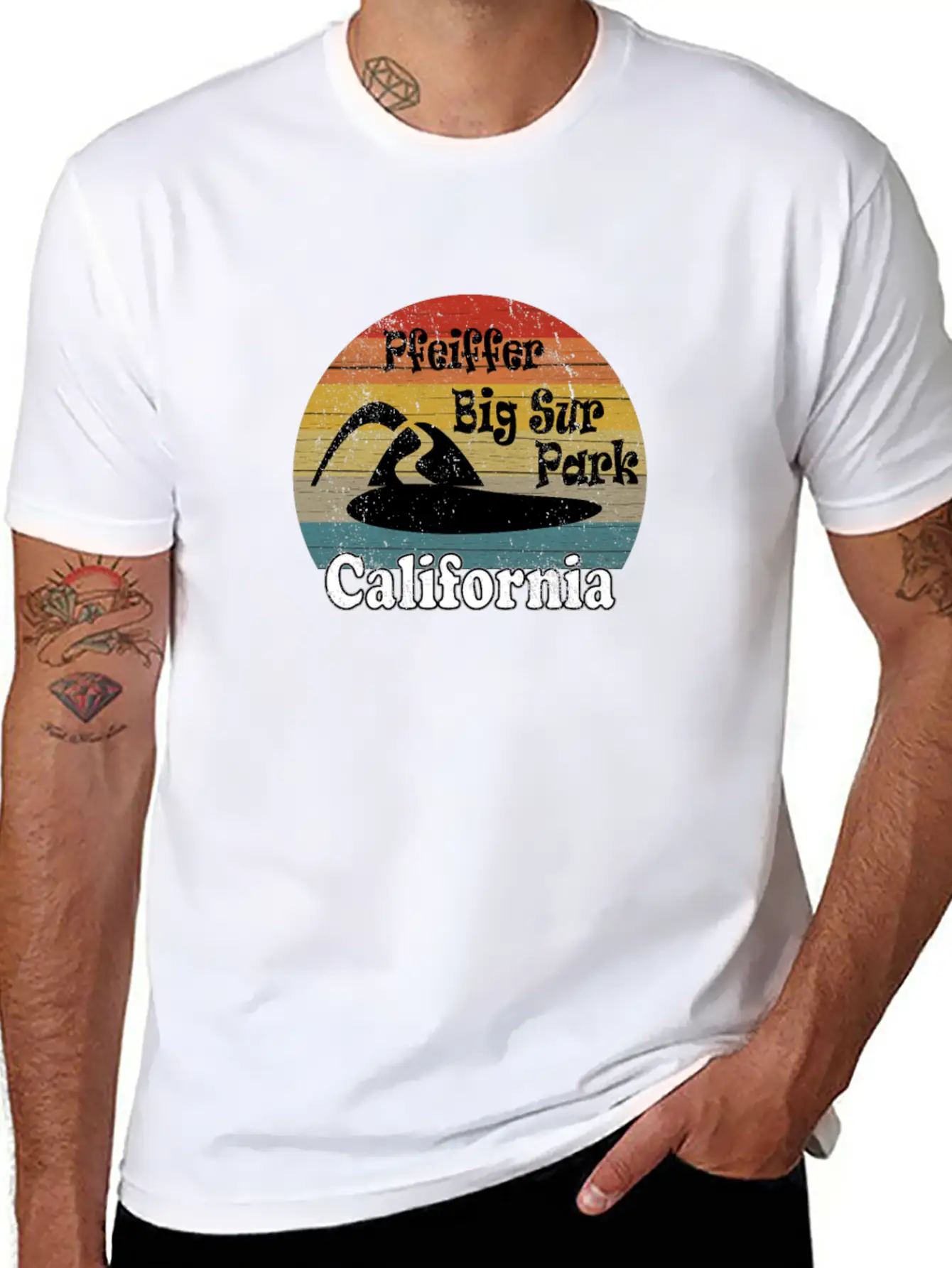 Pfeiffer Big Sur State Park California Soft Cotton Short Sleeve Tee – Unisex Wardrobe Staple