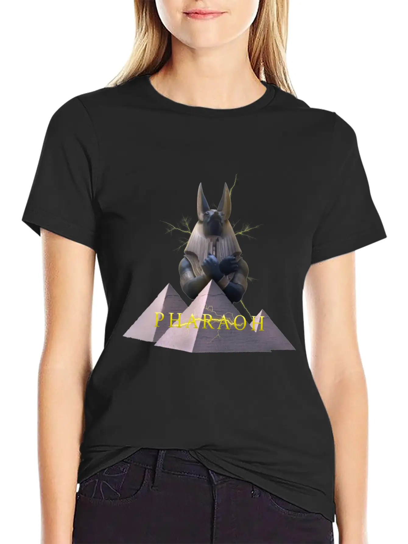 Pharaoh Of Ancient Egypt Basic Graphic T-Shirt – Daily Comfort In Soft Cotton