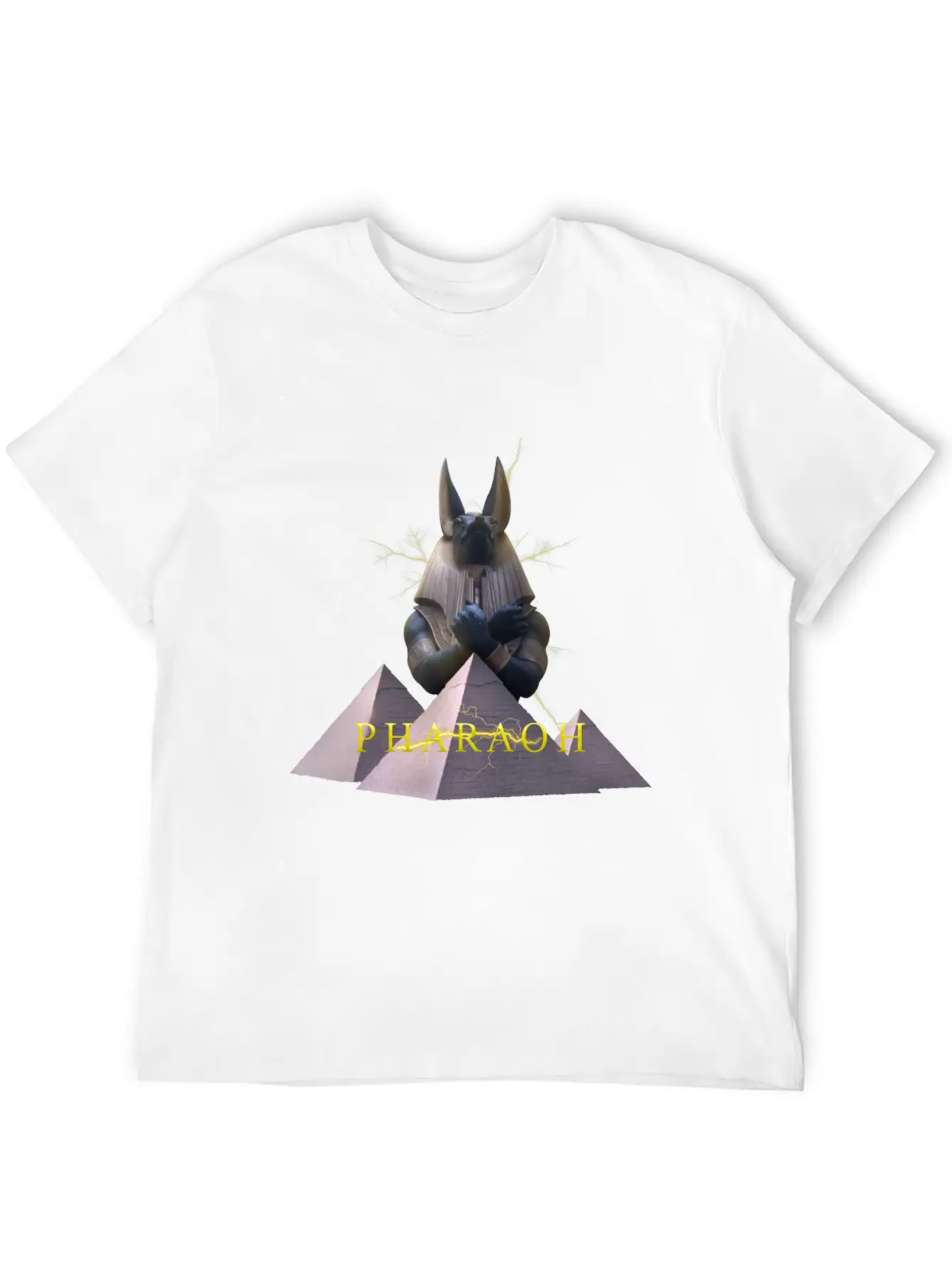 Pharaoh Of Ancient Egypt Basic Graphic T-Shirt – Daily Comfort In Soft Cotton