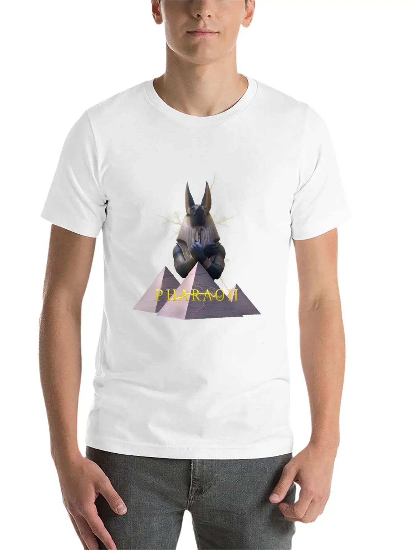 Pharaoh Of Ancient Egypt Basic Graphic T-Shirt – Daily Comfort In Soft Cotton
