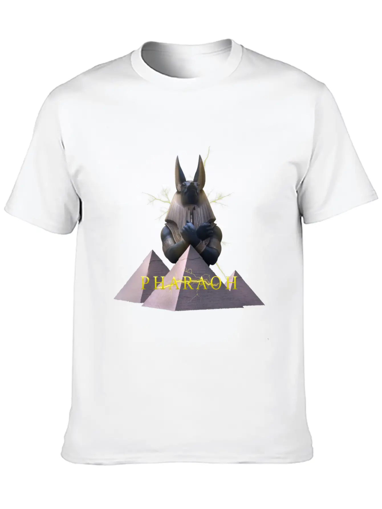 Pharaoh Of Ancient Egypt Basic Graphic T-Shirt – Daily Comfort In Soft Cotton