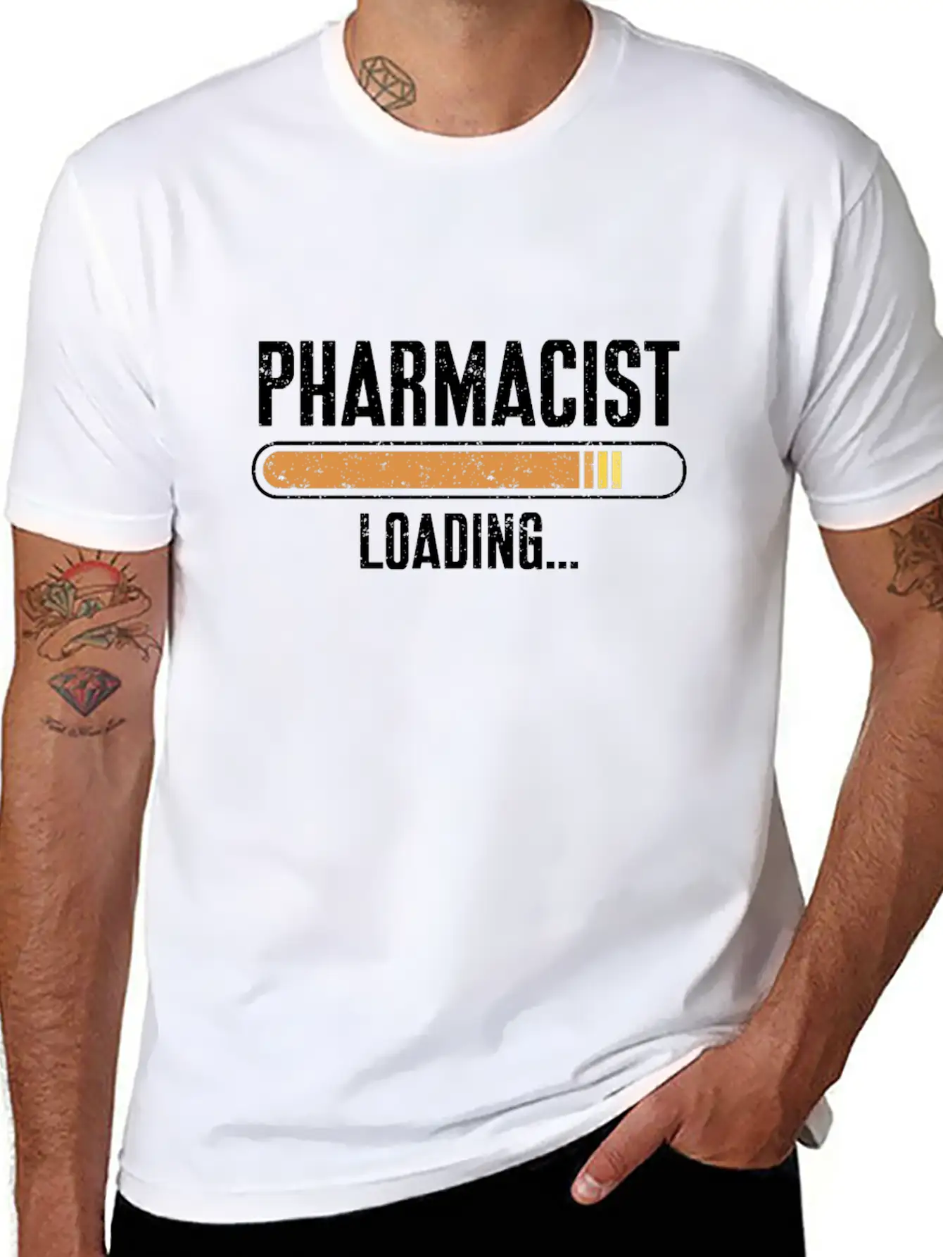 Pharmacist Gift Pharmacy Comfortable Minimalist Graphic Tee – Summer Style Essential