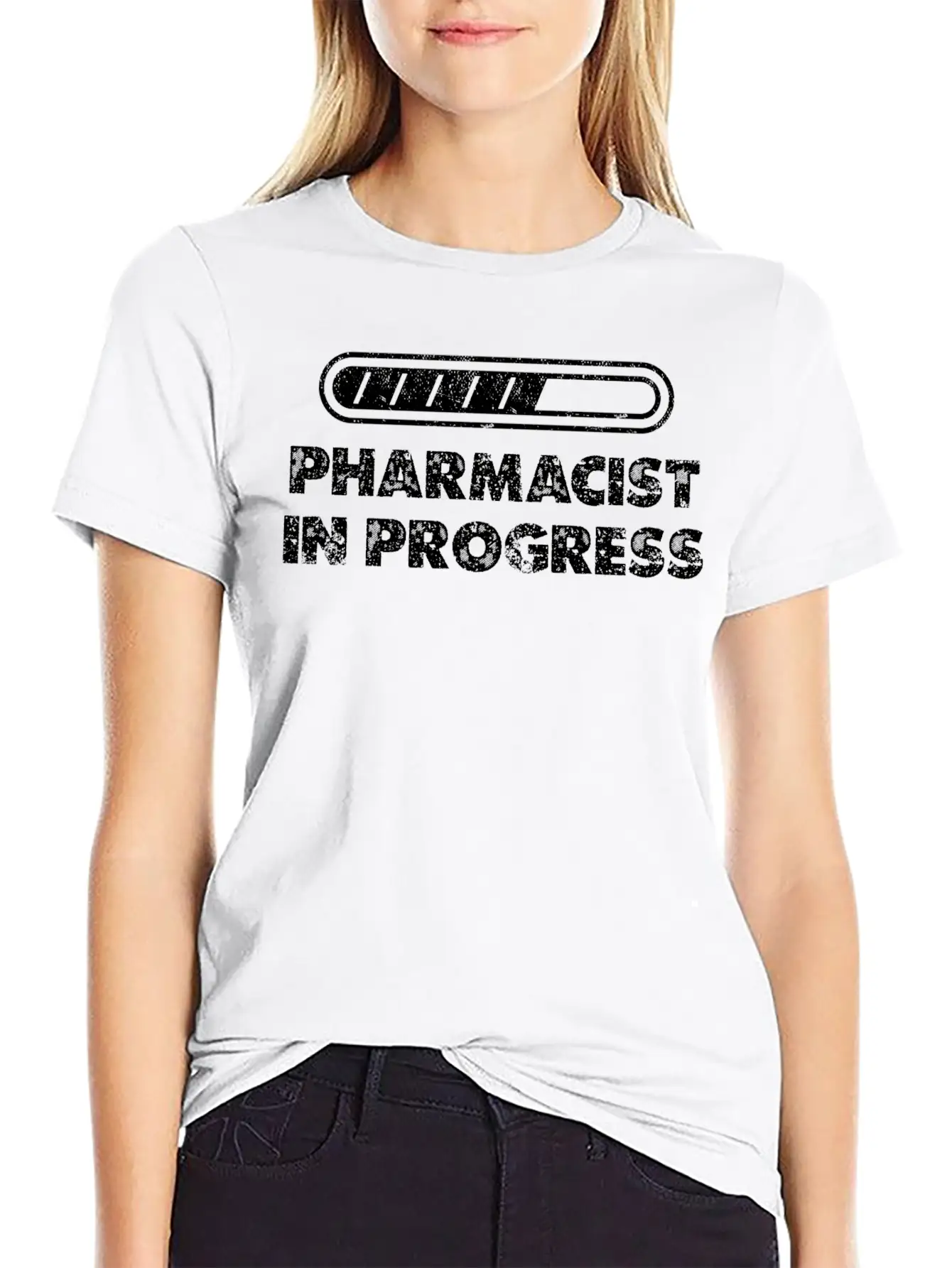 Pharmacist In Progress Medicine Pharmacy Lovers Soft Cotton Short Sleeve Tee – Unisex Wardrobe Staple
