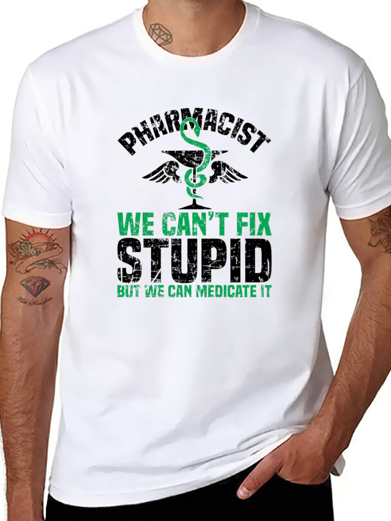 Pharmacy Funny Pharmacist Apparel Modern Fit Casual T-Shirt – Clean And Versatile Design