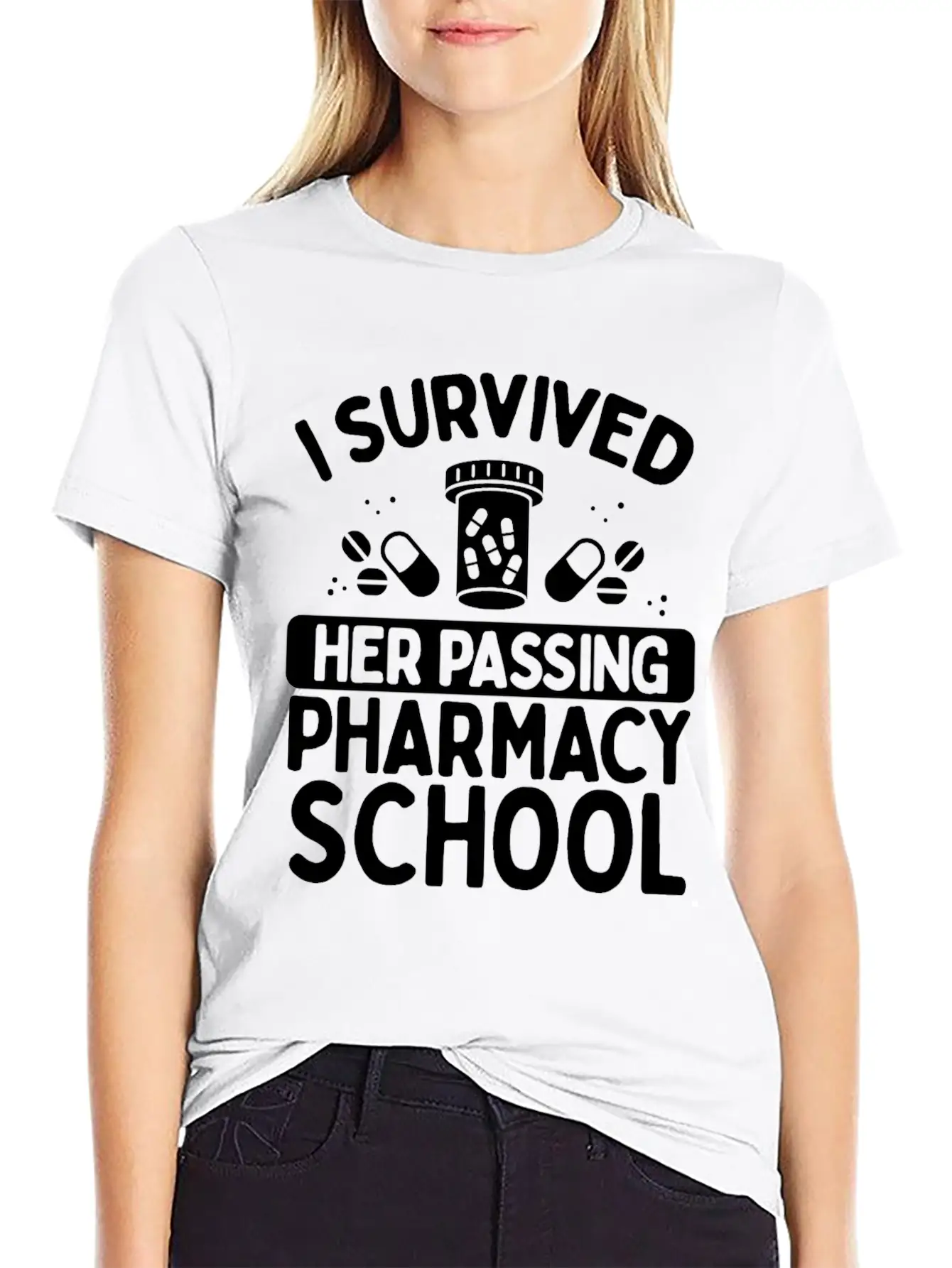 Pharmacy School Gradute Student Must Haves Relaxed Everyday Tee – Lightweight And Durable Cotton