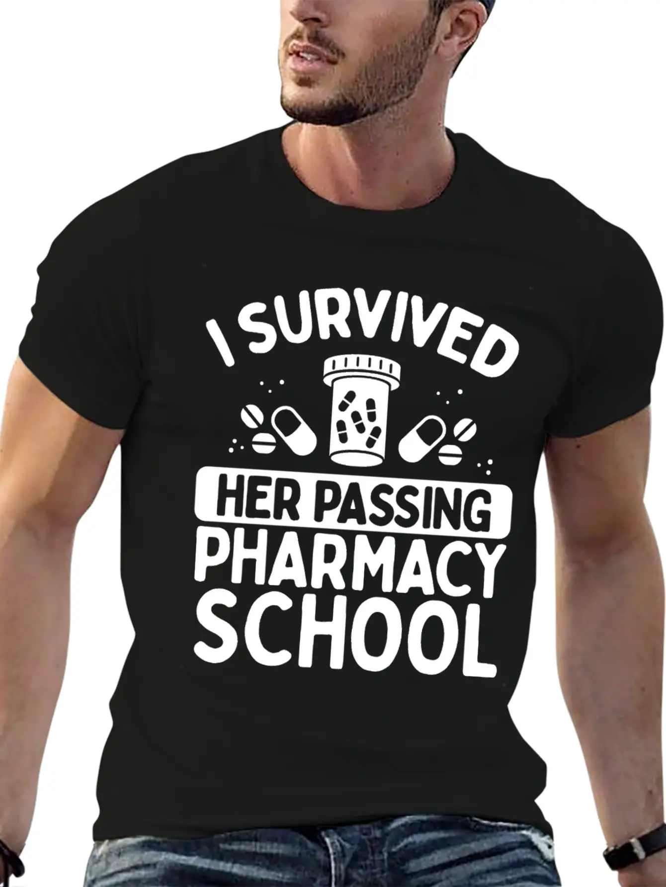 Pharmacy School Gradute Student Must Haves Relaxed Everyday Tee – Lightweight And Durable Cotton