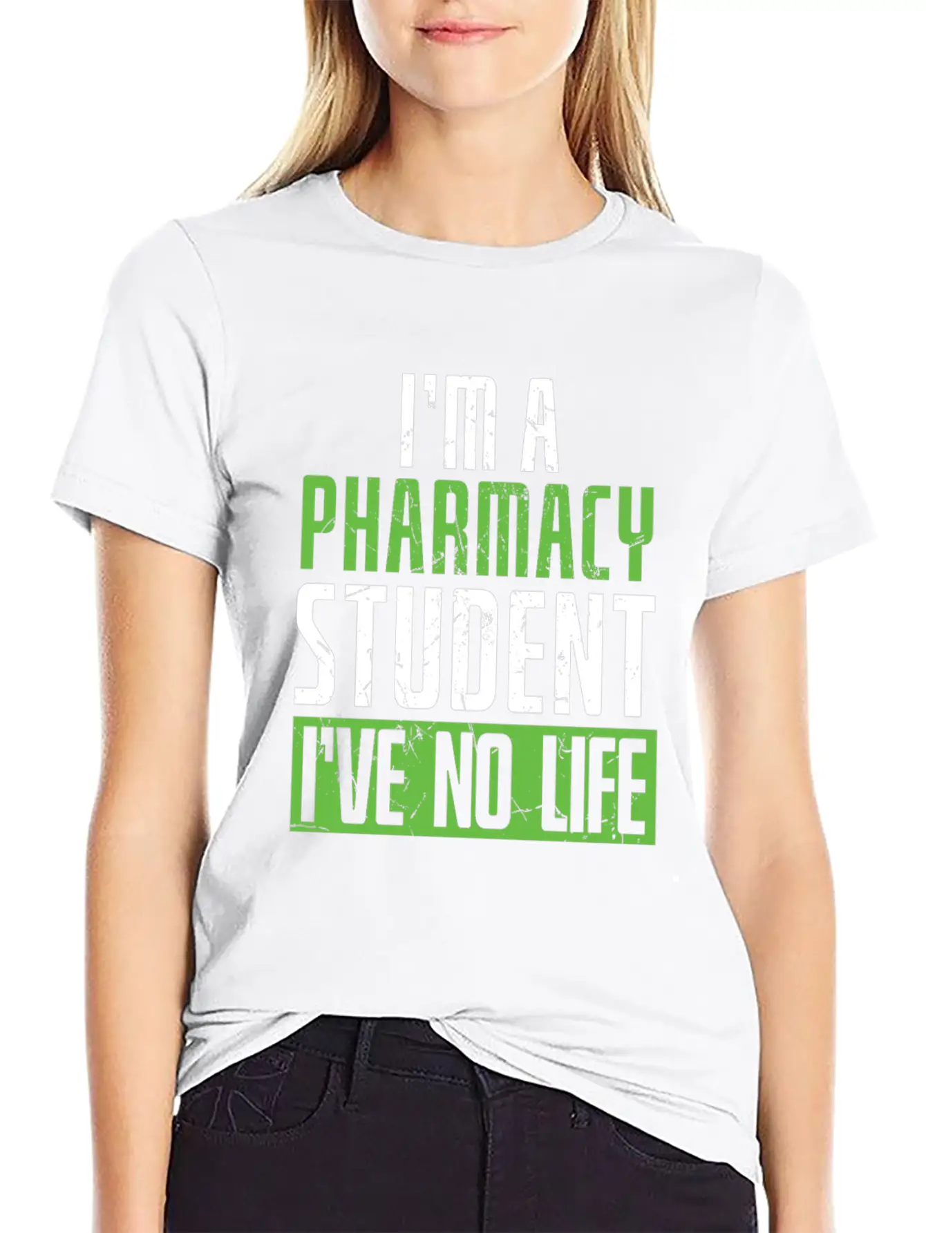 Pharmacy Student No Life Relaxed Everyday Tee – Lightweight And Durable Cotton