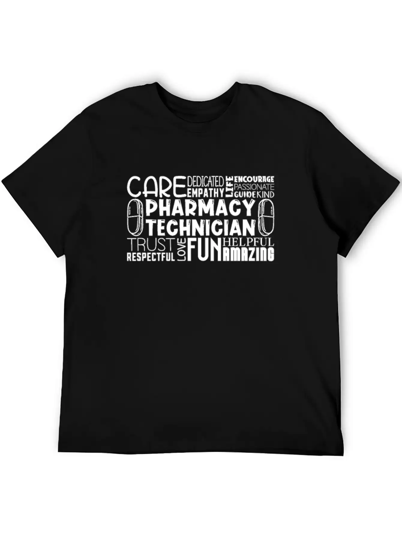 Pharmacy Tech Quote Medicine Technician Pharmacist Modern Fit Casual T-Shirt – Clean And Versatile Design