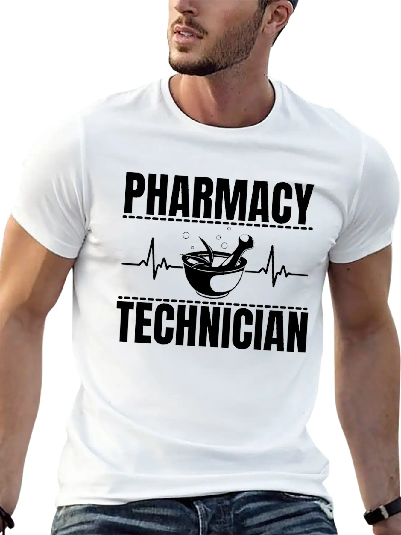 Pharmacy Technician Gift Women's Pharmacy Tech Unisex Casual T-Shirt ��� Clean Design For Daily Comfort