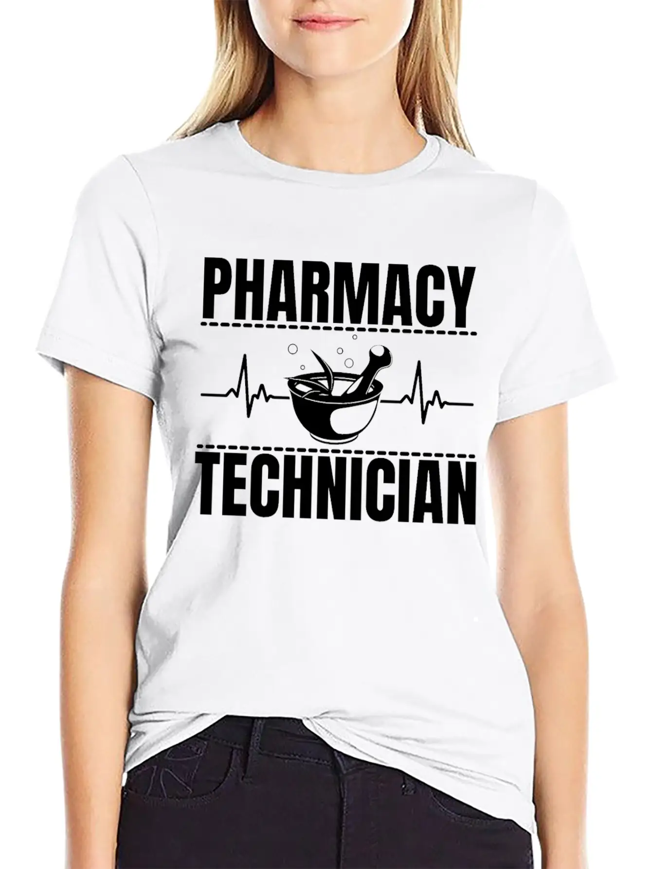 Pharmacy Technician Gift Women's Pharmacy Tech Unisex Casual T-Shirt ��� Clean Design For Daily Comfort