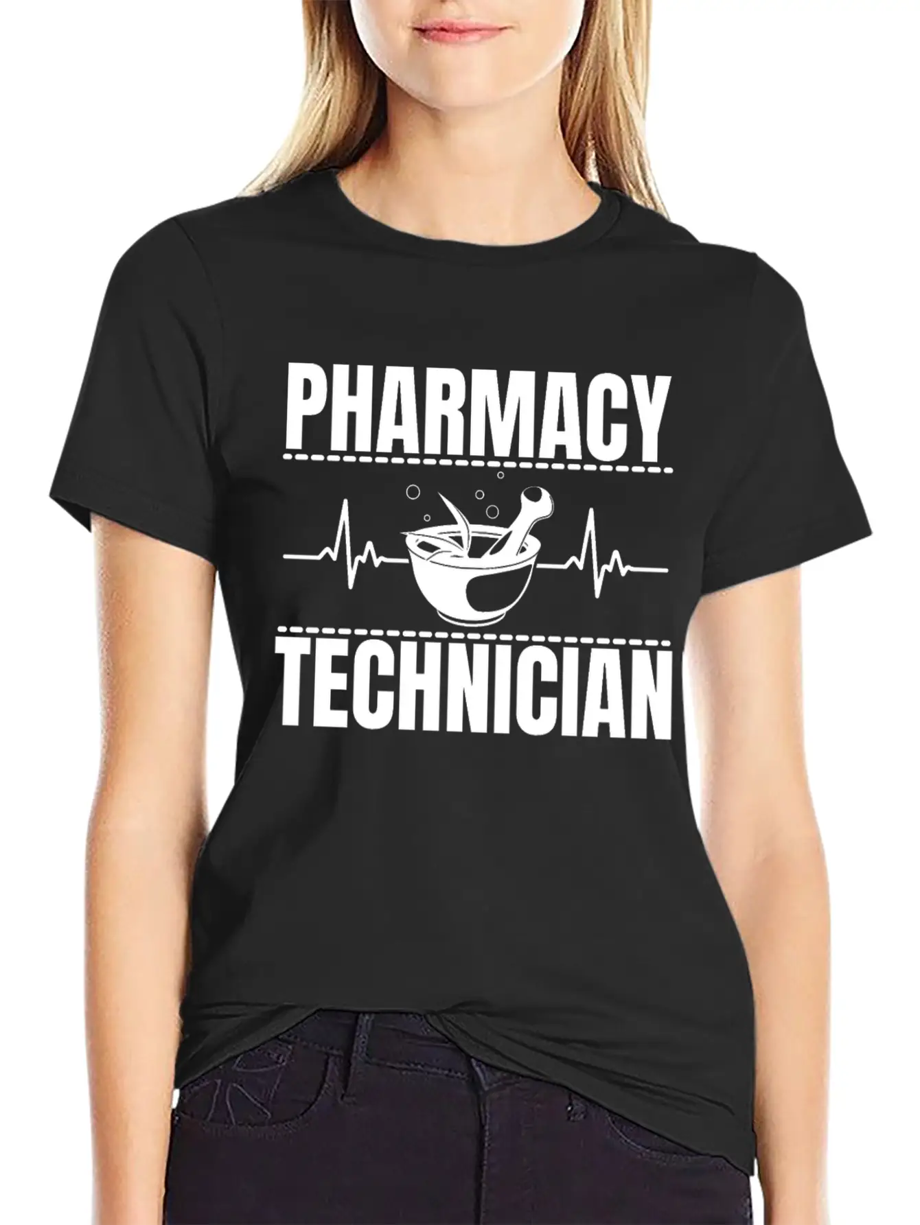 Pharmacy Technician Gift Women's Pharmacy Tech Unisex Casual T-Shirt ��� Clean Design For Daily Comfort