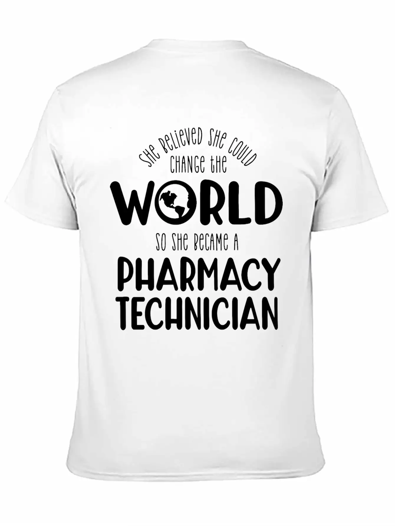 Pharmacy Technician, Pharmacy Tech Essential Cotton Tee For Daily Outfits – Unisex Style