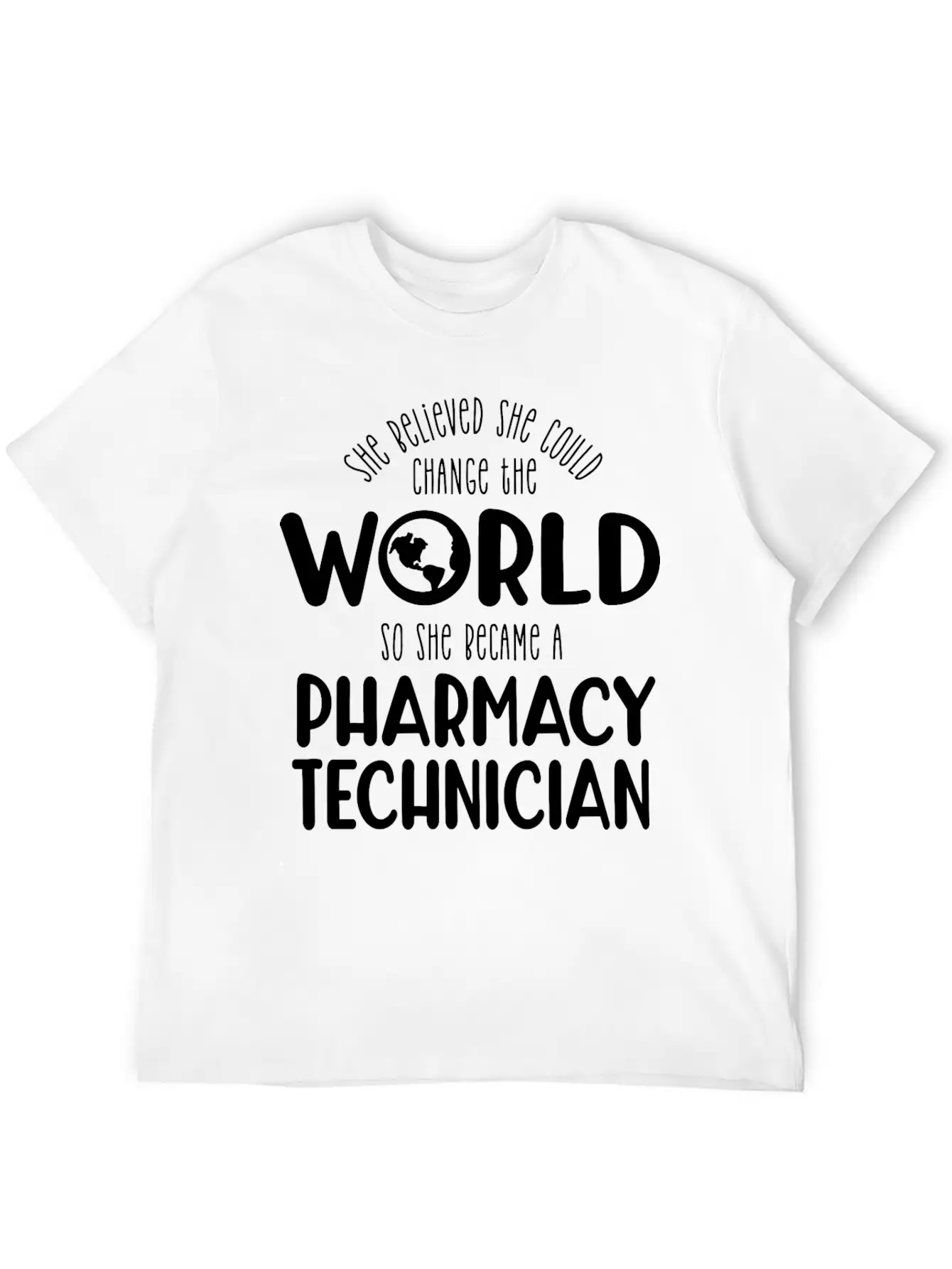 Pharmacy Technician, Pharmacy Tech Essential Cotton Tee For Daily Outfits – Unisex Style