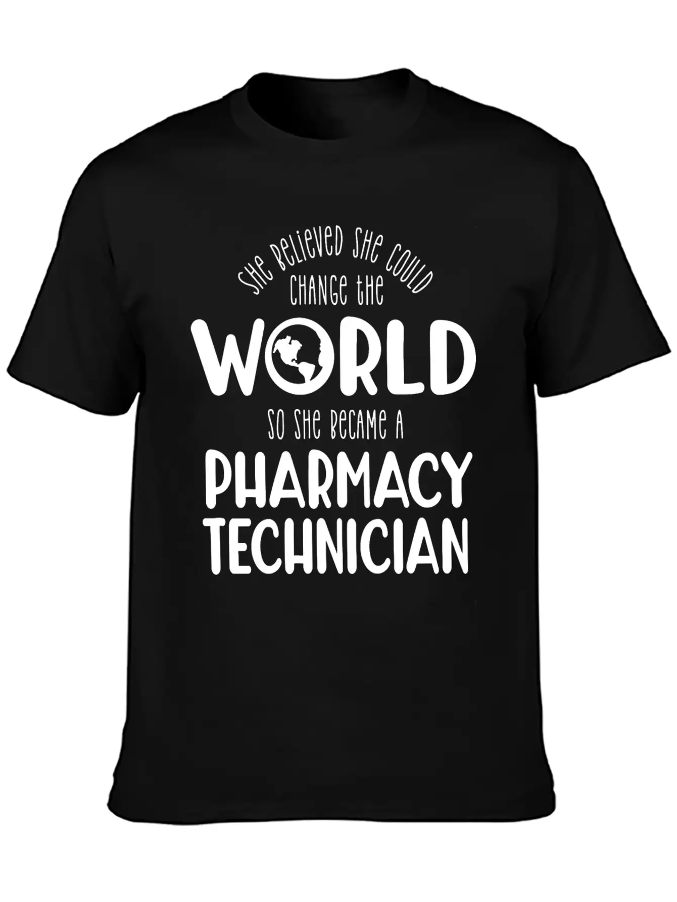Pharmacy Technician, Pharmacy Tech Essential Cotton Tee For Daily Outfits – Unisex Style
