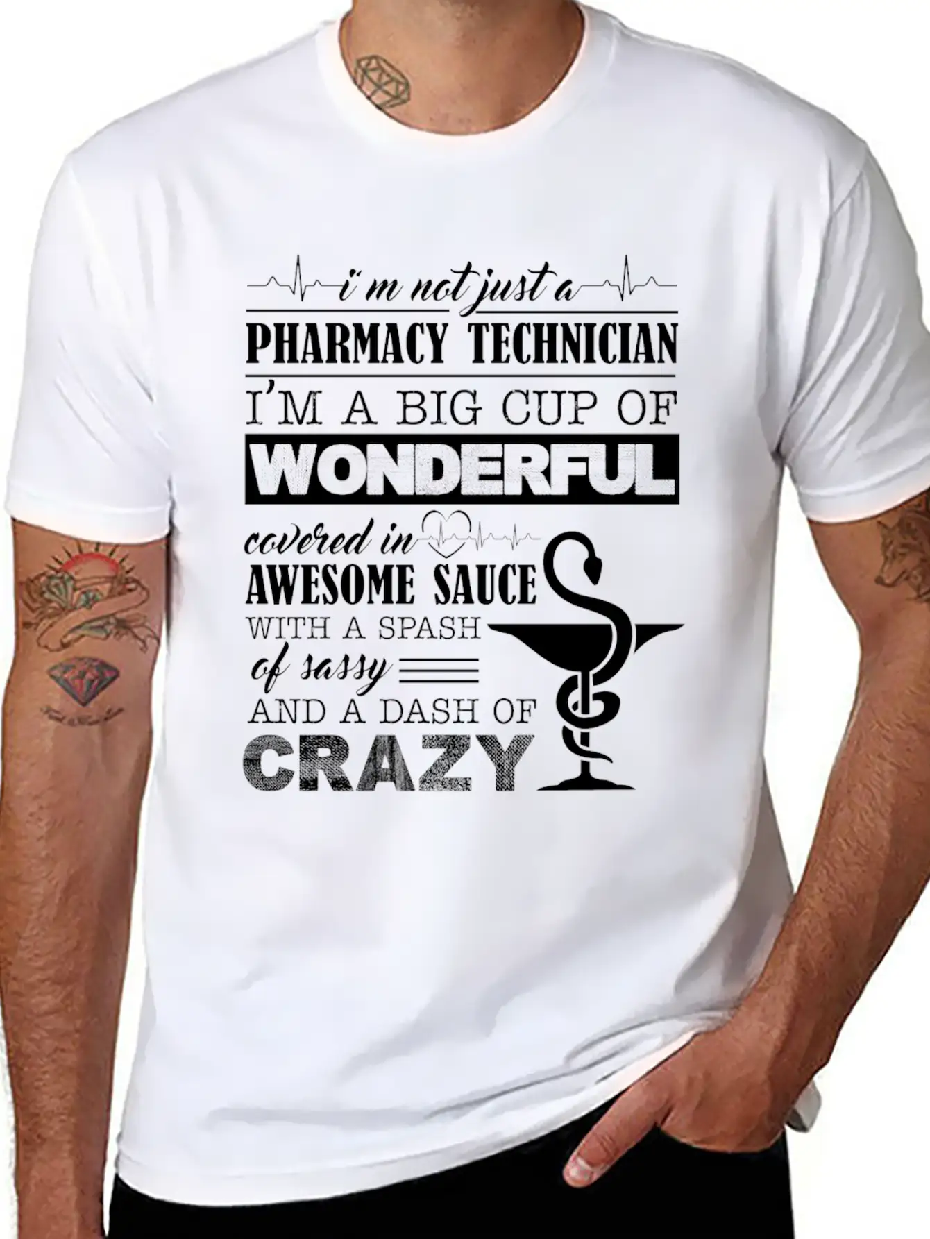 Pharmacy Technician Tee Unisex Casual T-Shirt – Clean Design For Daily Comfort