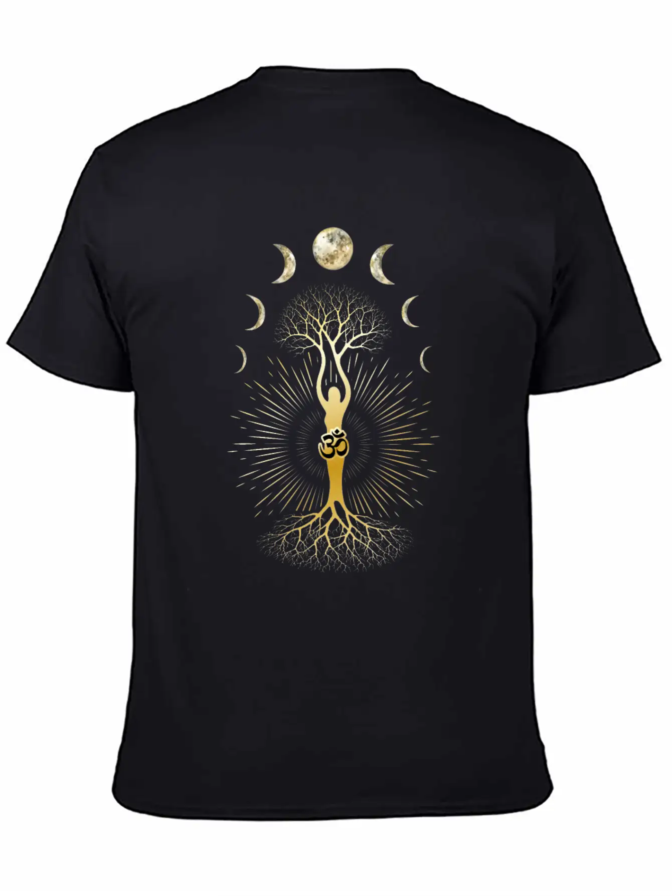 Phase Depression Moon Phase Mood Yoga Gift Basic Graphic T-Shirt – Daily Comfort In Soft Cotton