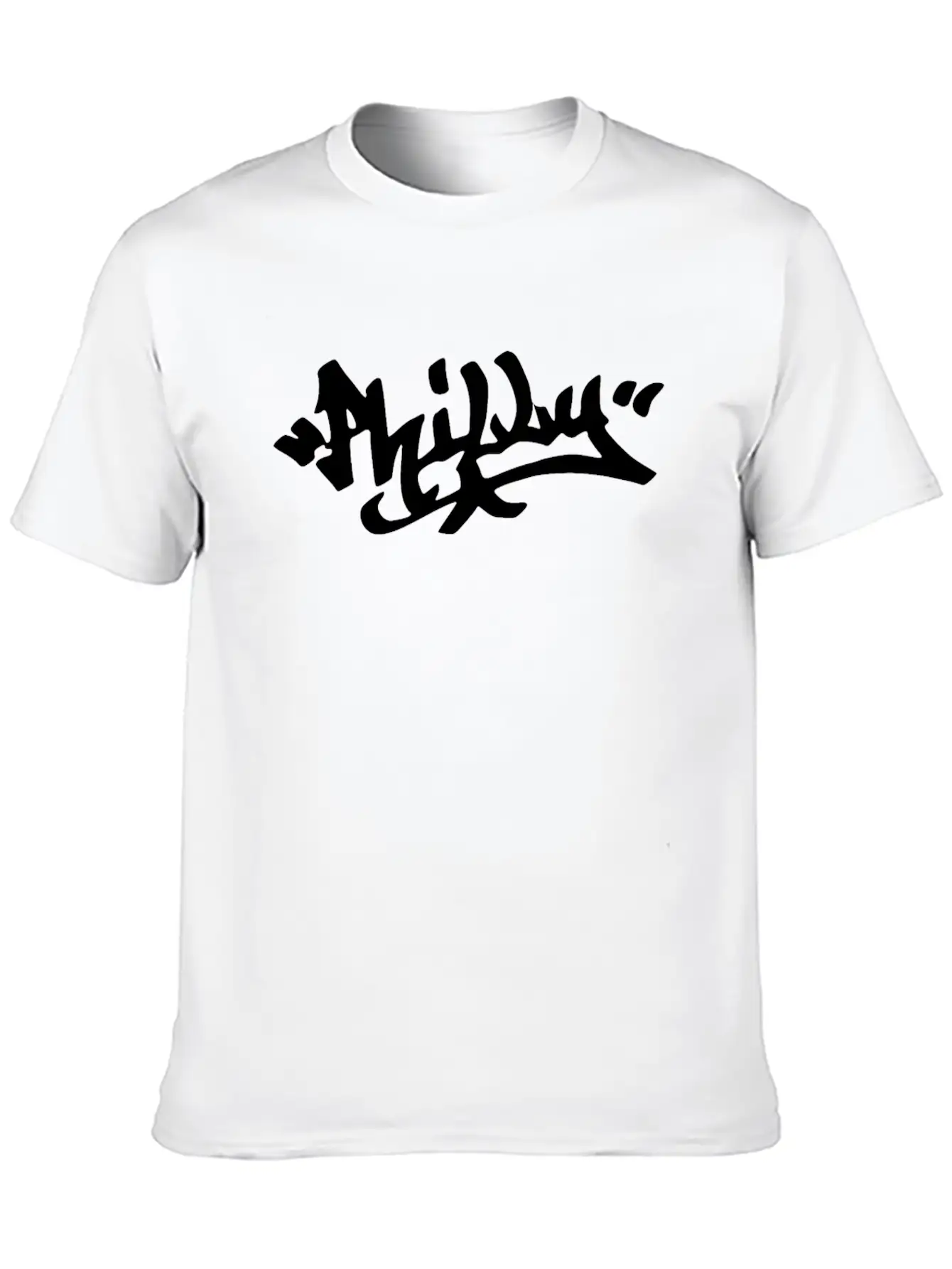 Philly Philadelphia Graffiti Street Art Handstyle Relaxed Everyday Tee – Lightweight And Durable Cotton