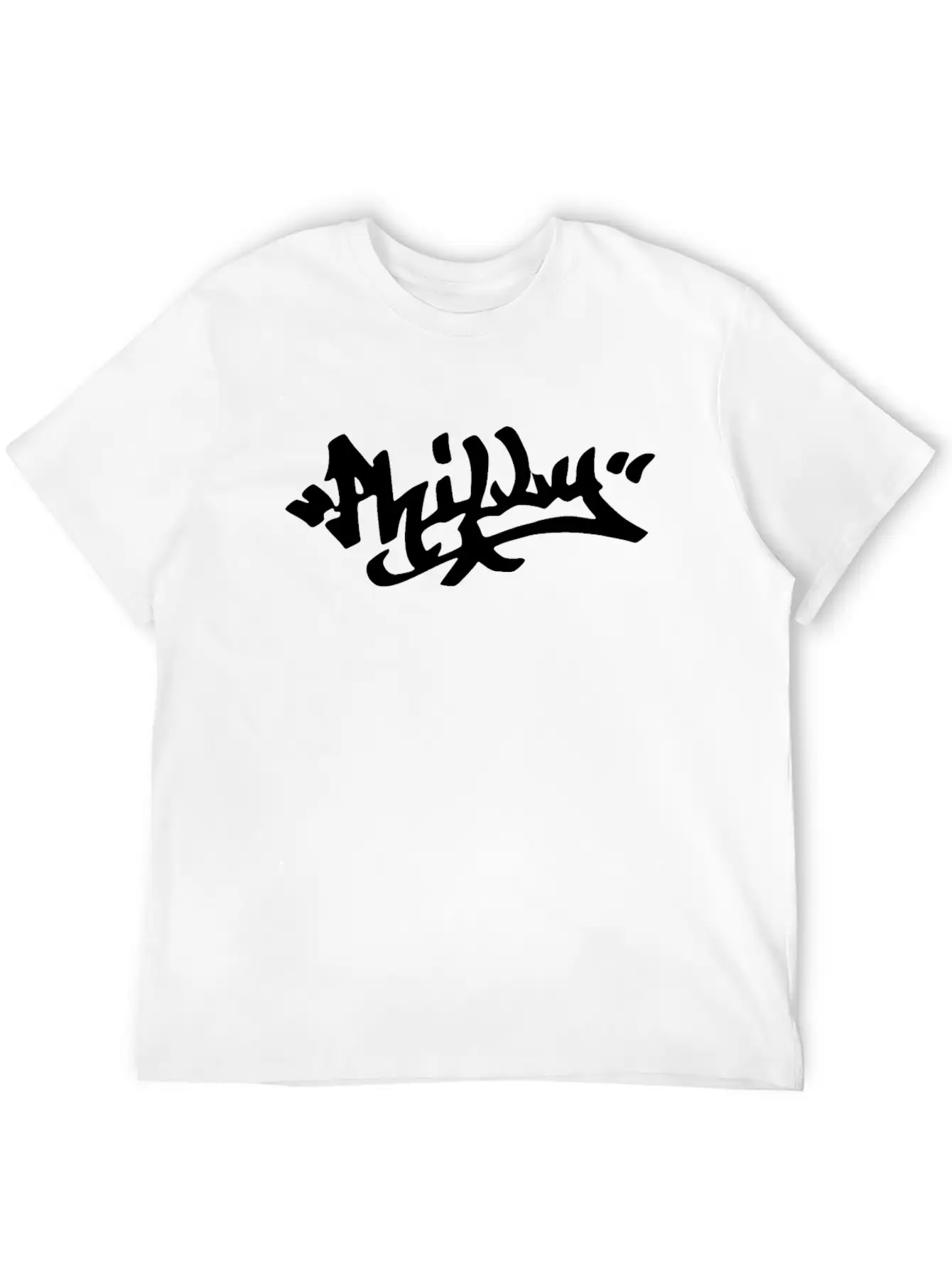 Philly Philadelphia Graffiti Street Art Handstyle Relaxed Everyday Tee – Lightweight And Durable Cotton