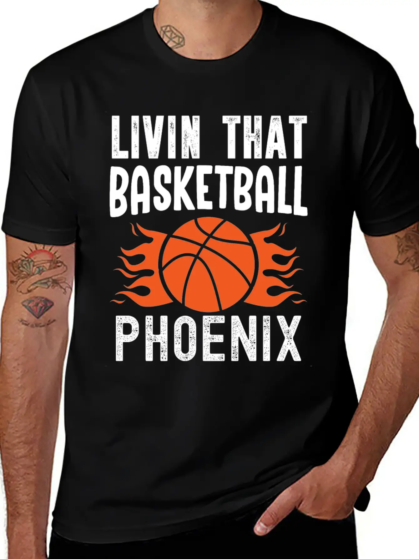 Phoenix Basketball PHX City Arizona State Soft Cotton Short Sleeve Tee – Unisex Wardrobe Staple