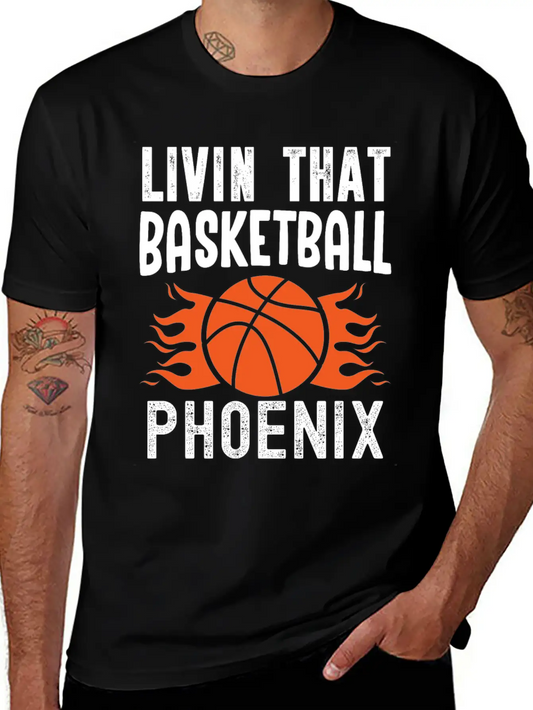 Phoenix Basketball PHX City Arizona State Soft Cotton Short Sleeve Tee – Unisex Wardrobe Staple