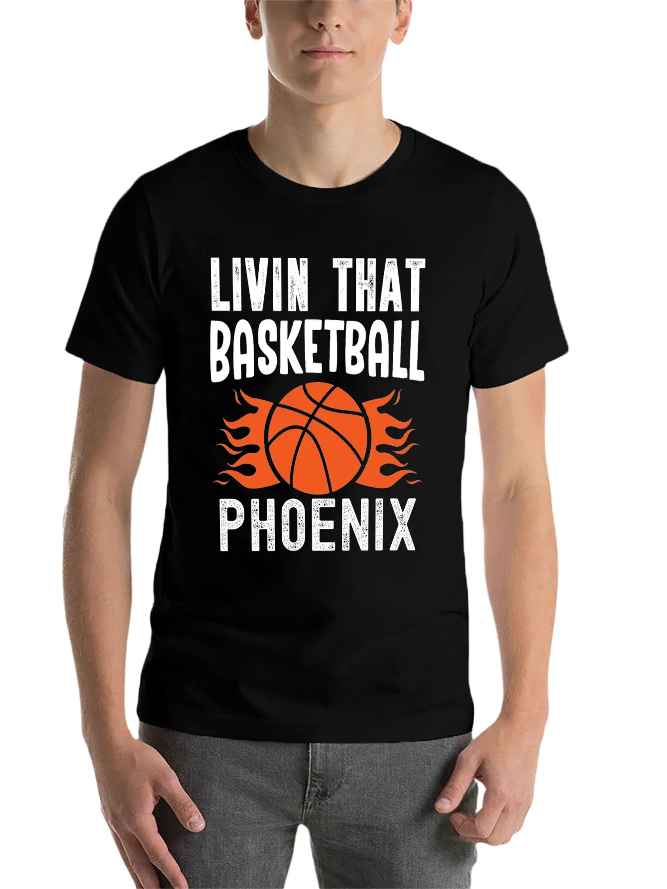 Phoenix Basketball PHX City Arizona State Soft Cotton Short Sleeve Tee – Unisex Wardrobe Staple