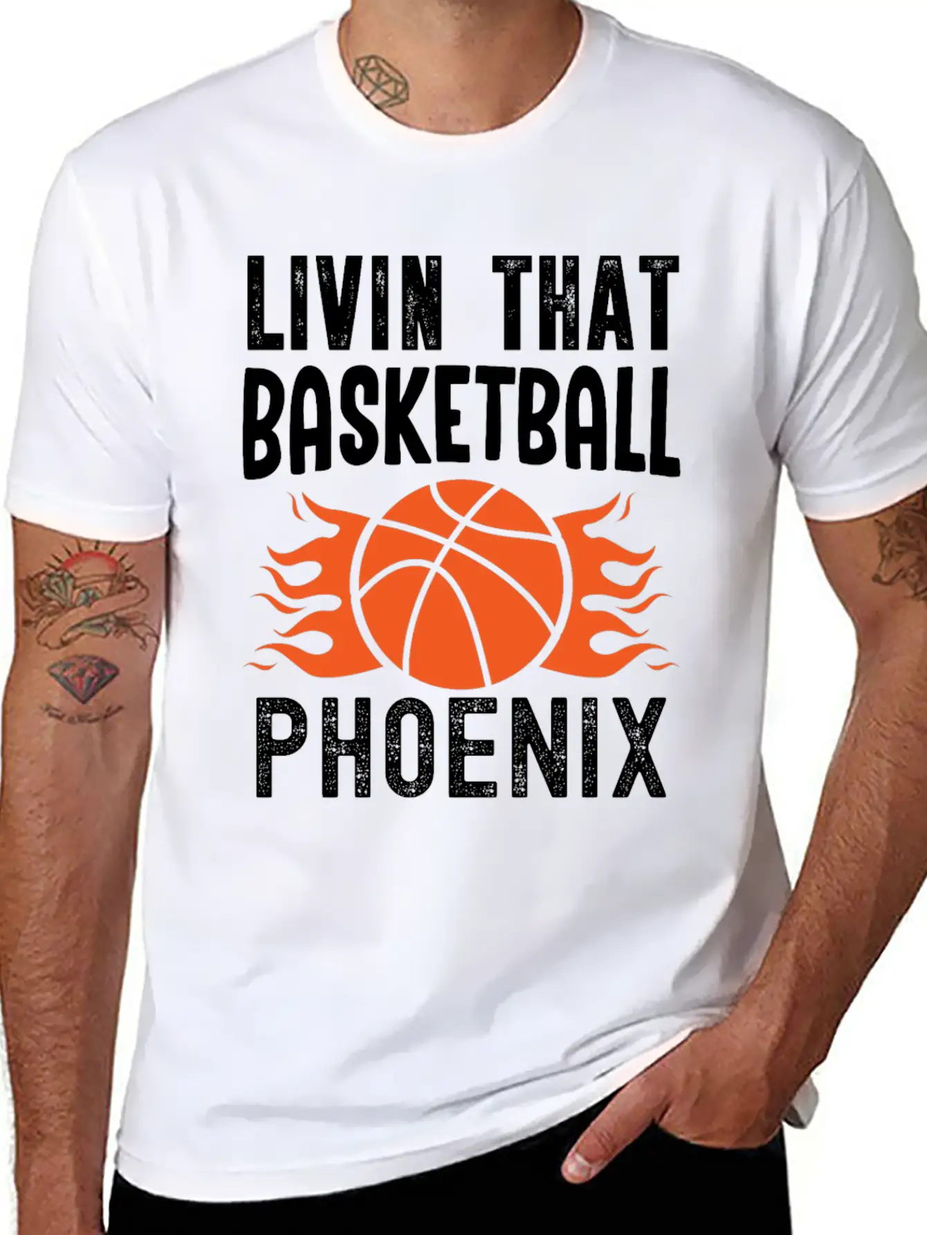 Phoenix Basketball PHX City Arizona State Soft Cotton Short Sleeve Tee – Unisex Wardrobe Staple
