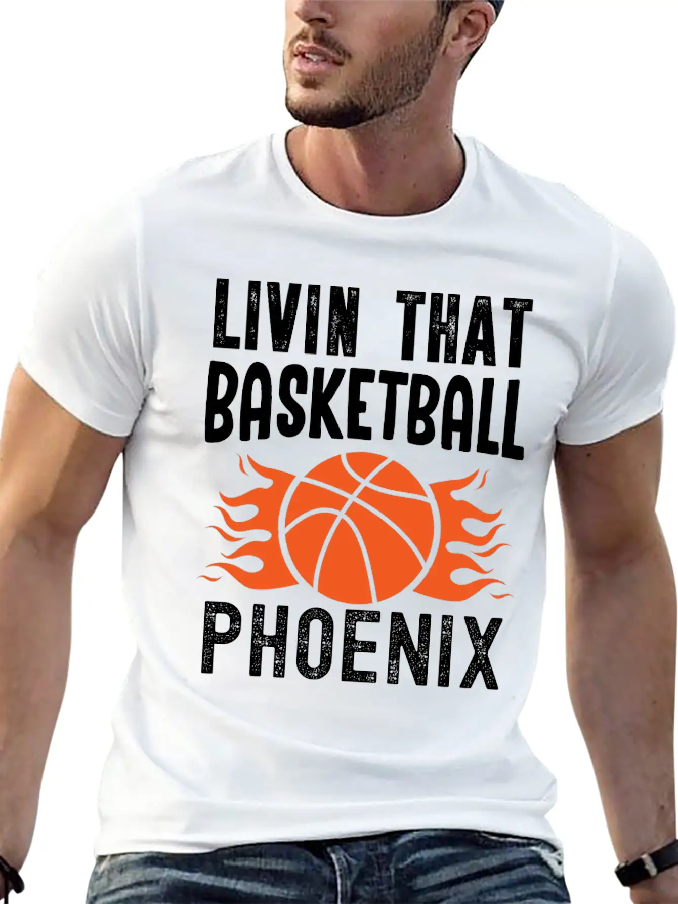 Phoenix Basketball PHX City Arizona State Soft Cotton Short Sleeve Tee – Unisex Wardrobe Staple