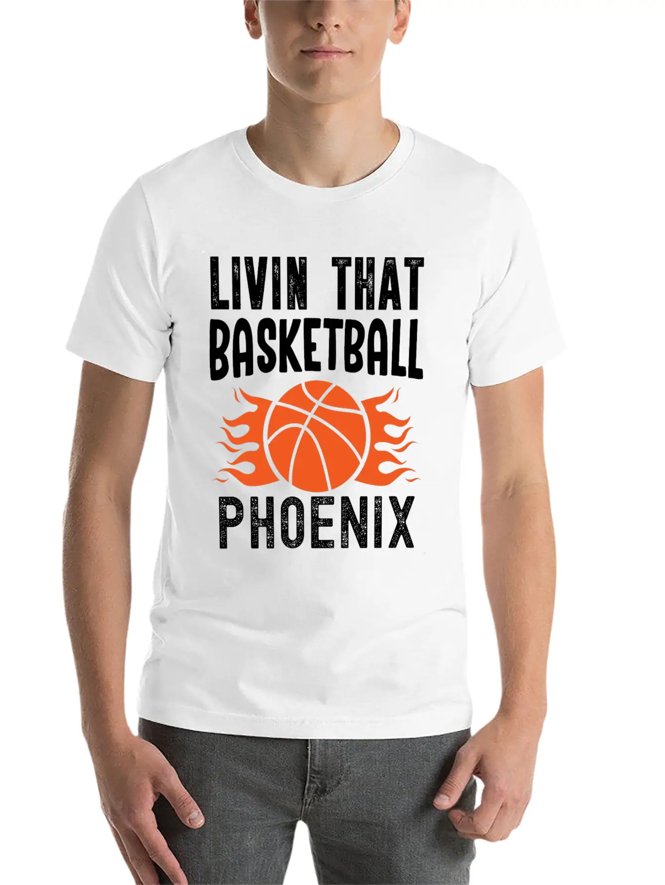 Phoenix Basketball PHX City Arizona State Soft Cotton Short Sleeve Tee – Unisex Wardrobe Staple