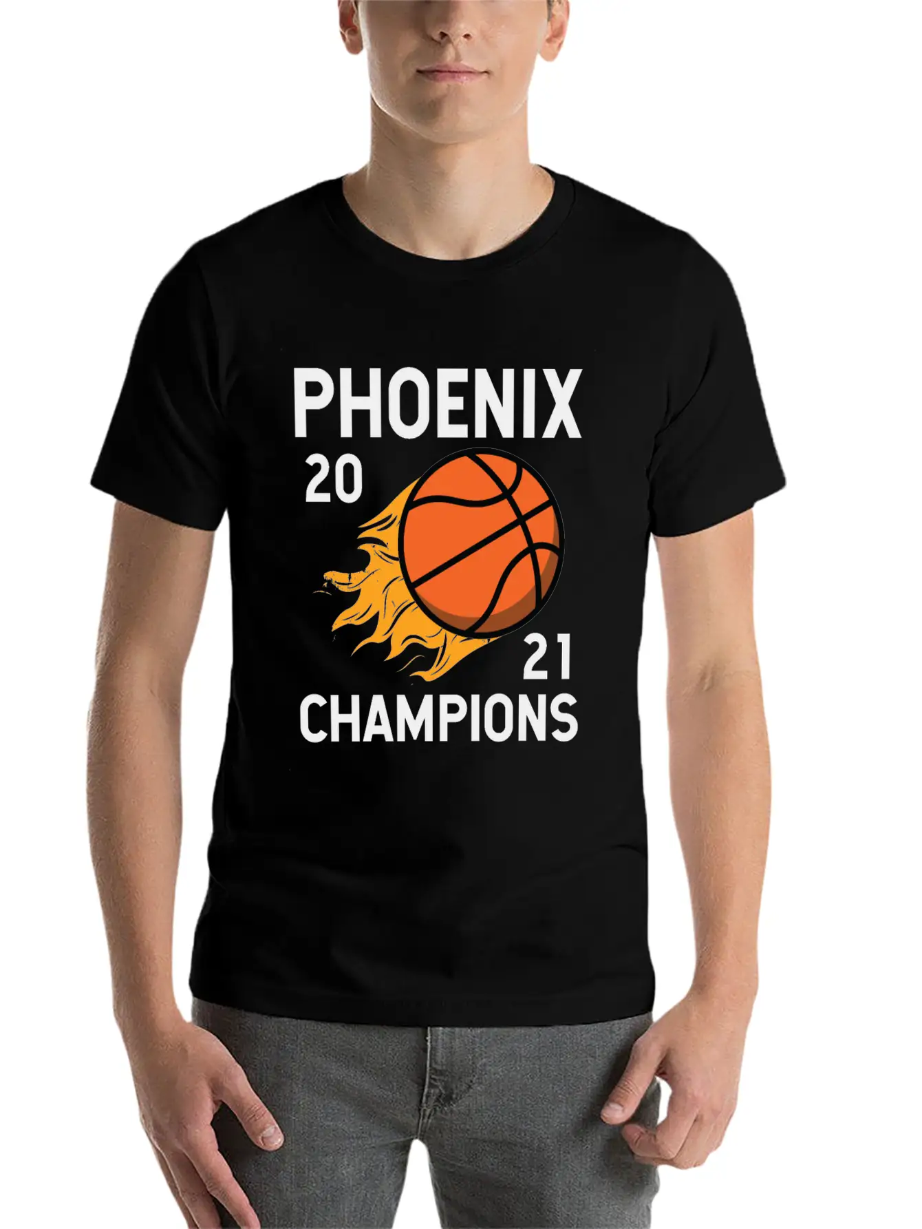 Phoenix Championship Suns 2021 Modern Fit Casual T-Shirt – Clean And Versatile Design