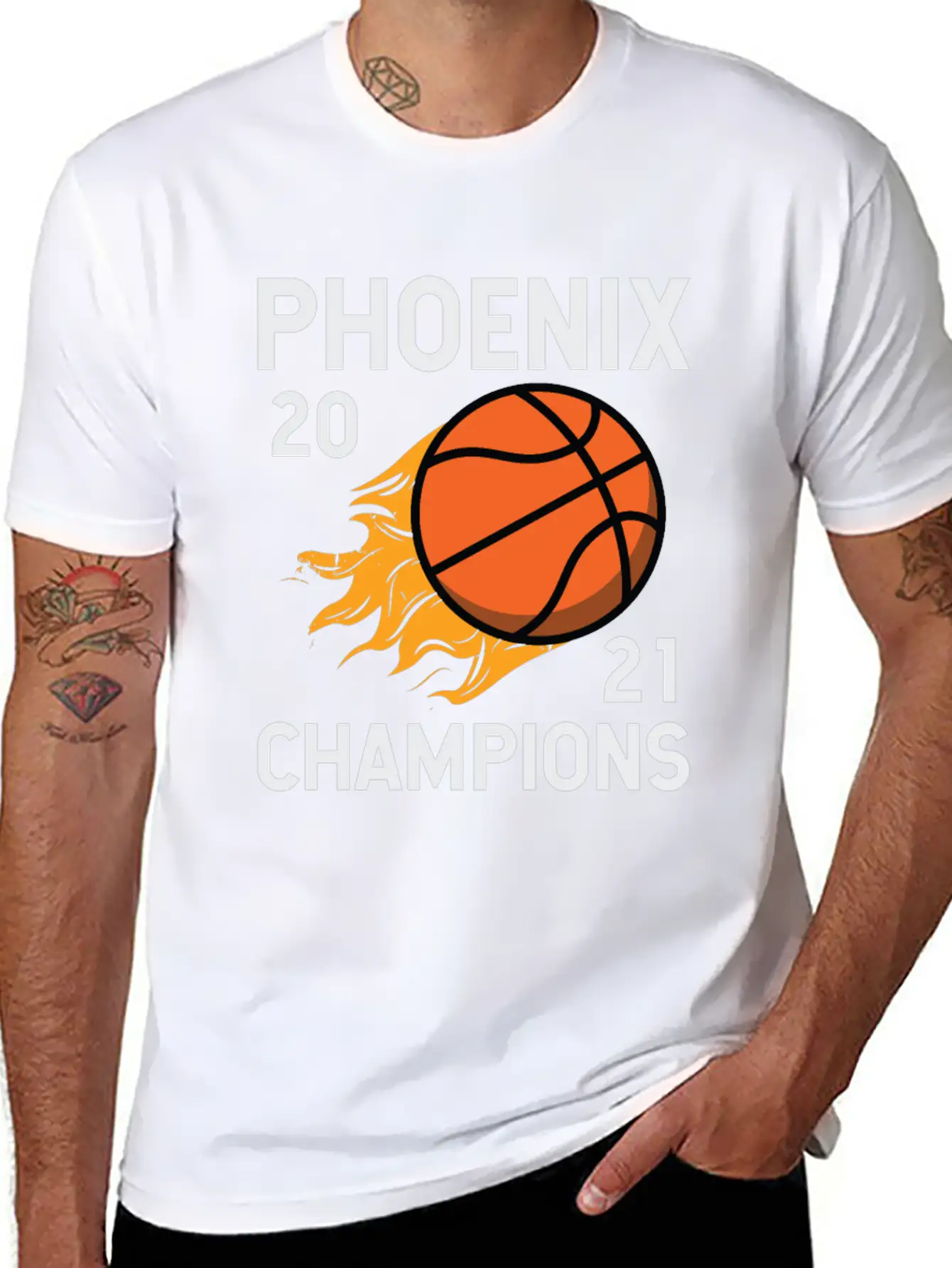 Phoenix Championship Suns 2021 Modern Fit Casual T-Shirt – Clean And Versatile Design