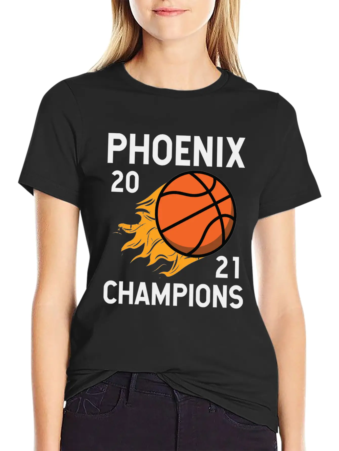 Phoenix Championship Suns 2021 Modern Fit Casual T-Shirt – Clean And Versatile Design