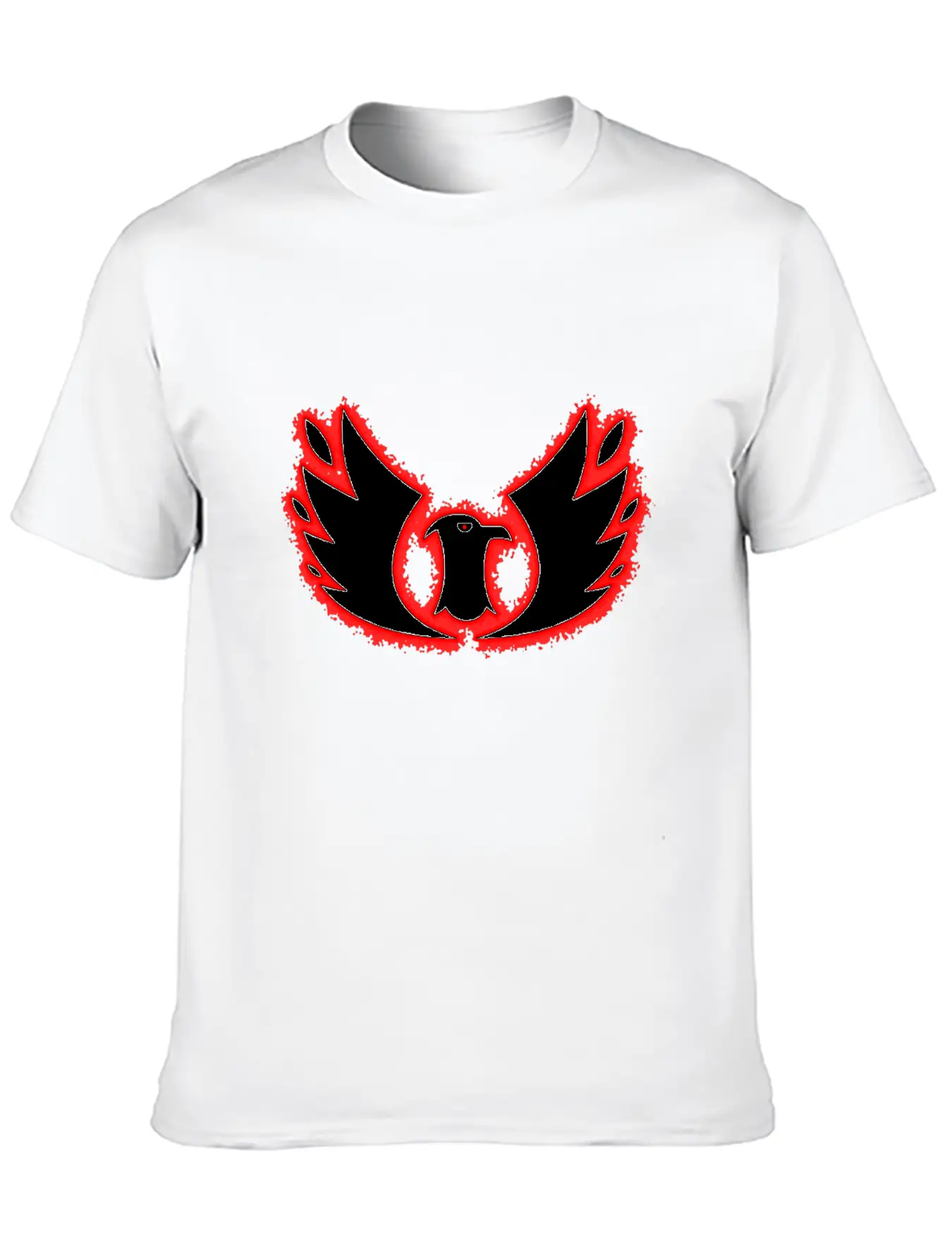 Phoenix White Essential Cotton Tee For Daily Outfits – Unisex Style